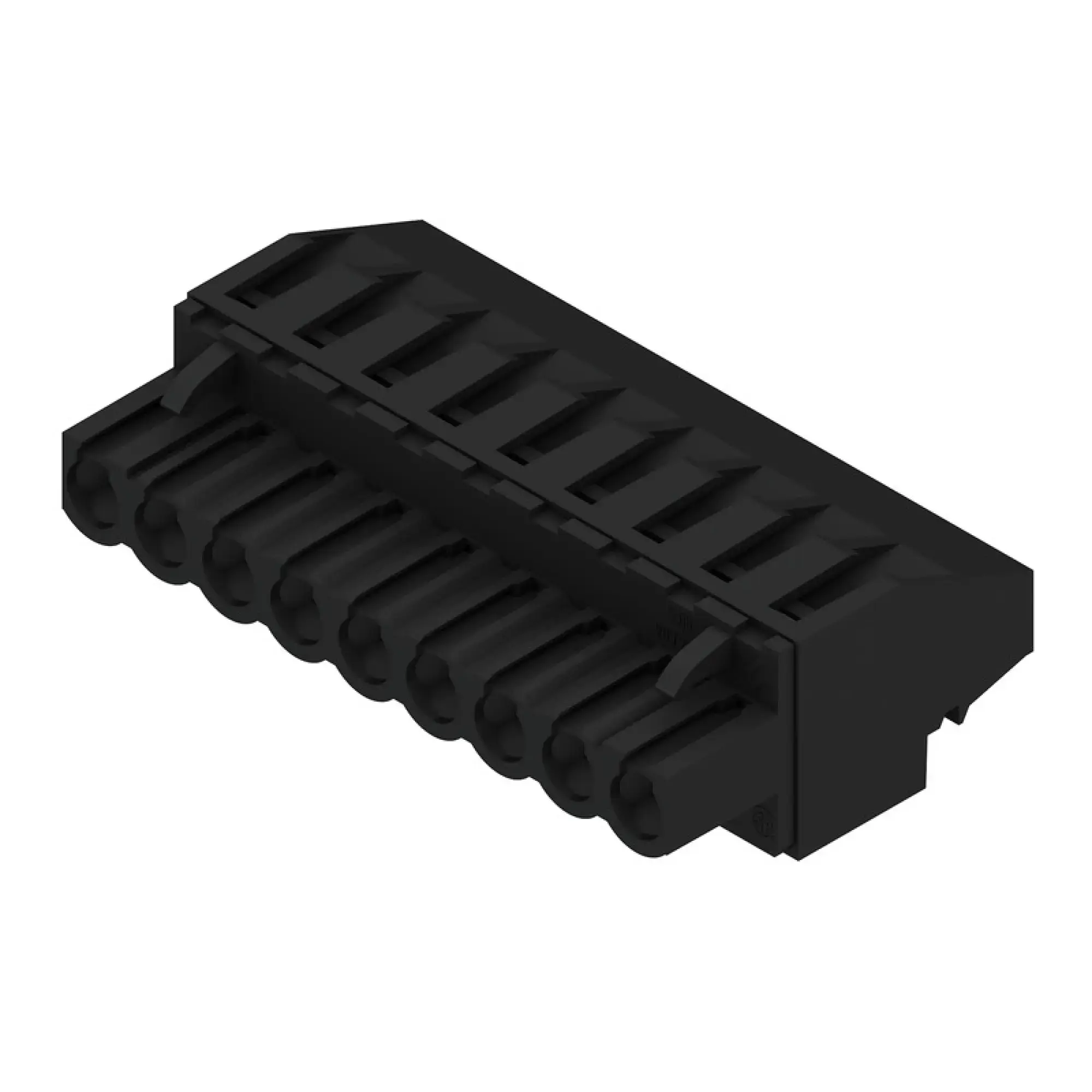 Weidmüller 1949090000 PCB connector (wire connection), 320 V, 23 A, Pitch in mm: 5.08, 4 mm², Number of poles: 9, Clamping yoke connection, Box (img_001)