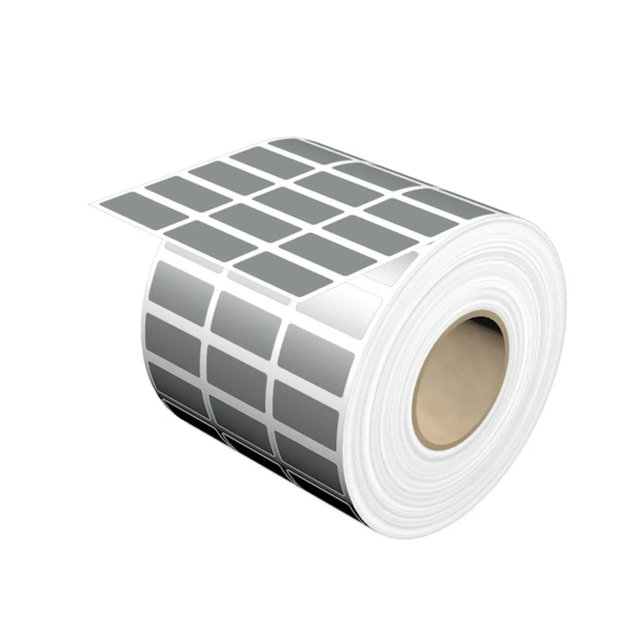 Weidmüller 1751750001 Device marking, Width: 25 mm, Polyester, silver, Operating temperature range: -40...150 °C (img_001)