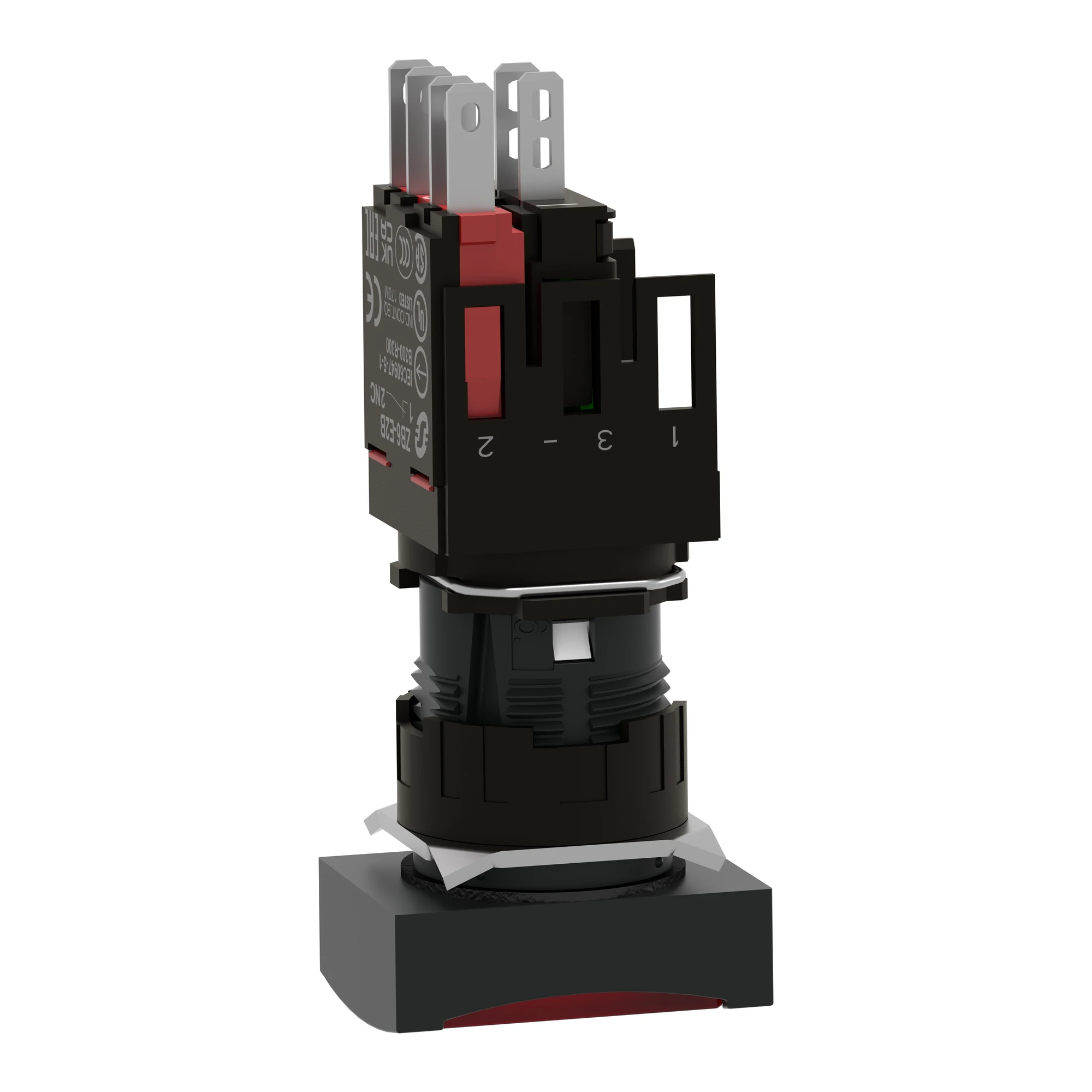 Schneider Electric XB6DW4B2B Illuminated pushbutton, red, Ø 16, flat, without latching, 24 V, 1NC (img_005) Schneider Electric XB6DW4B2B Illuminated pushbutton, red, Ø 16, flat, without latching, 24 V, 1NC (img_005)