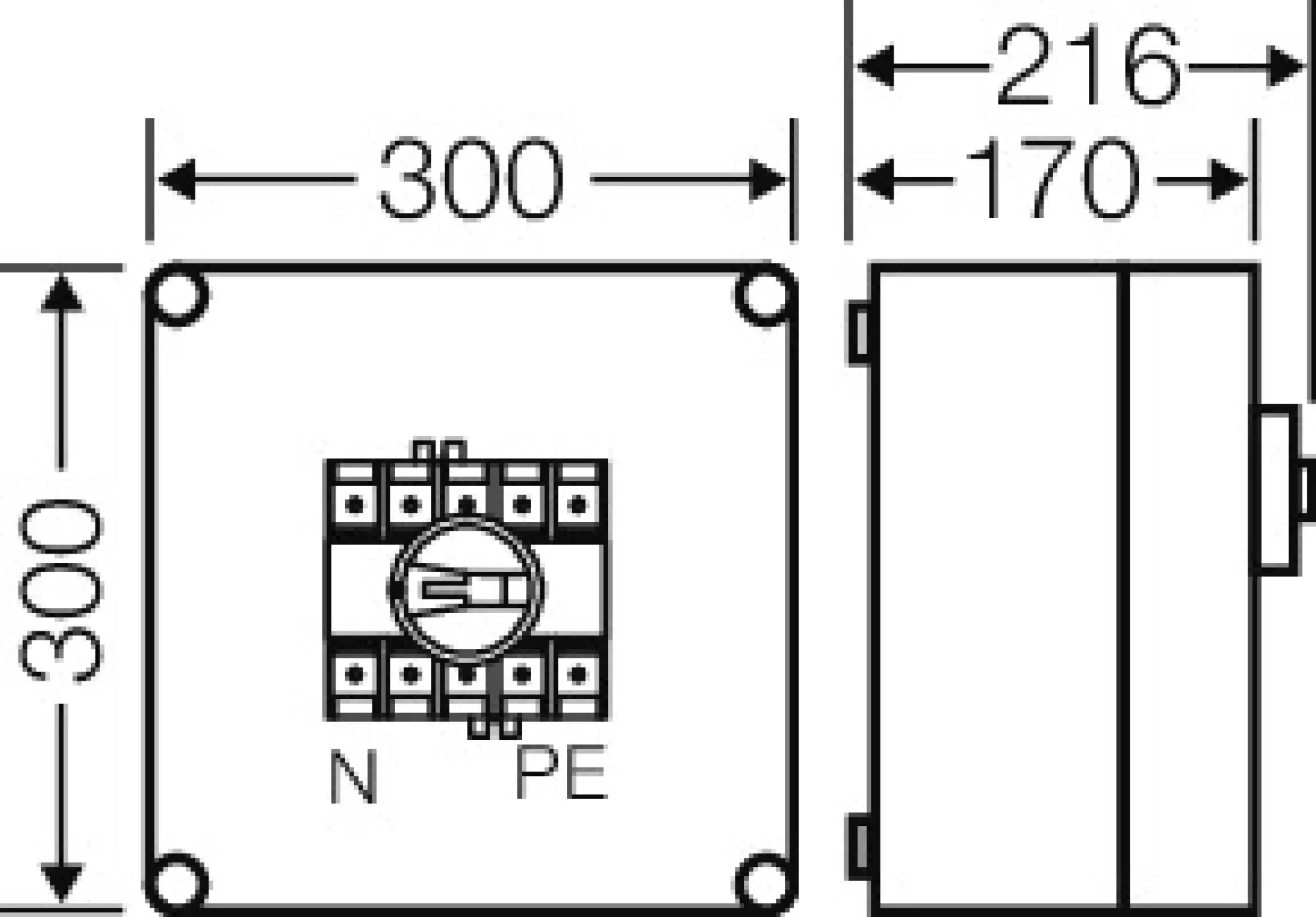 Hensel 20001129 Mi-Lastschaltergehäuse 100A, 3polig + PE + N Mi 7213 (img_003) Hensel 20001129 Mi-Lastschaltergehäuse 100A, 3polig + PE + N Mi 7213 (img_003)