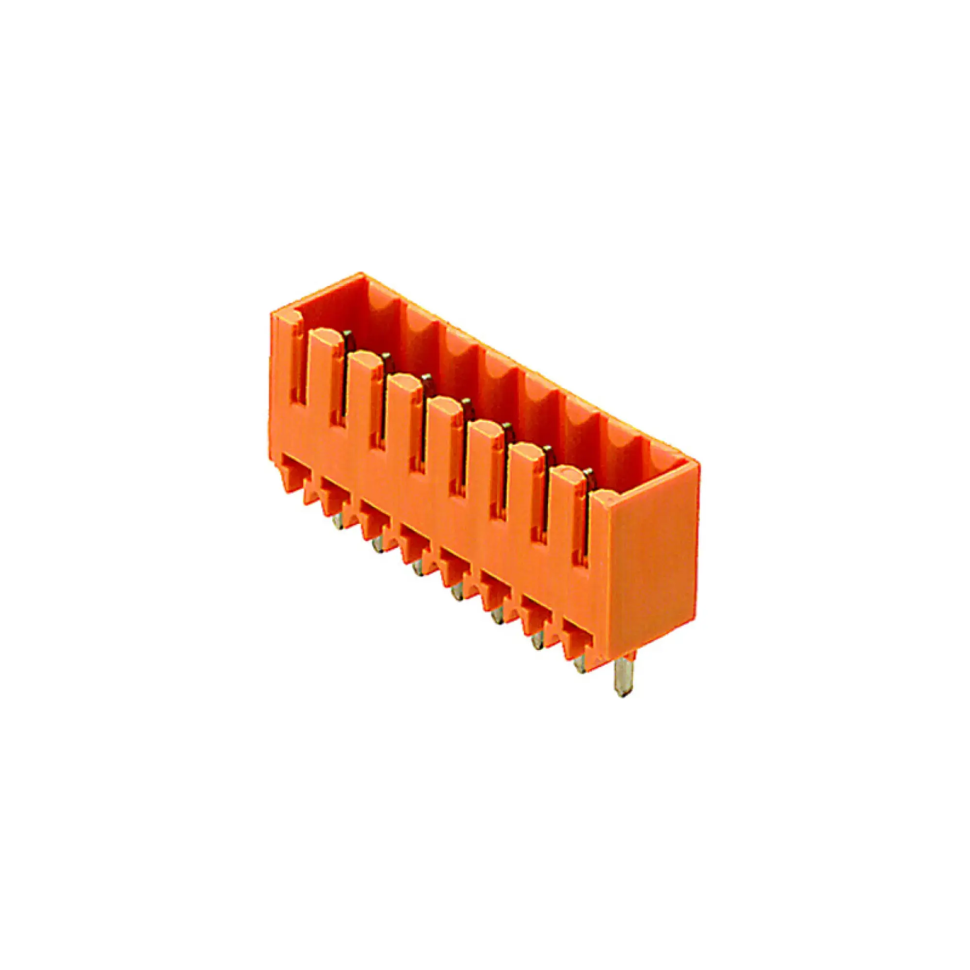 Weidmüller 1604530000 PCB connector (board connection), 160 V, 17 A, Pitch in mm: 3.50, Number of poles: 8, THT solder connection, Box (img_001)