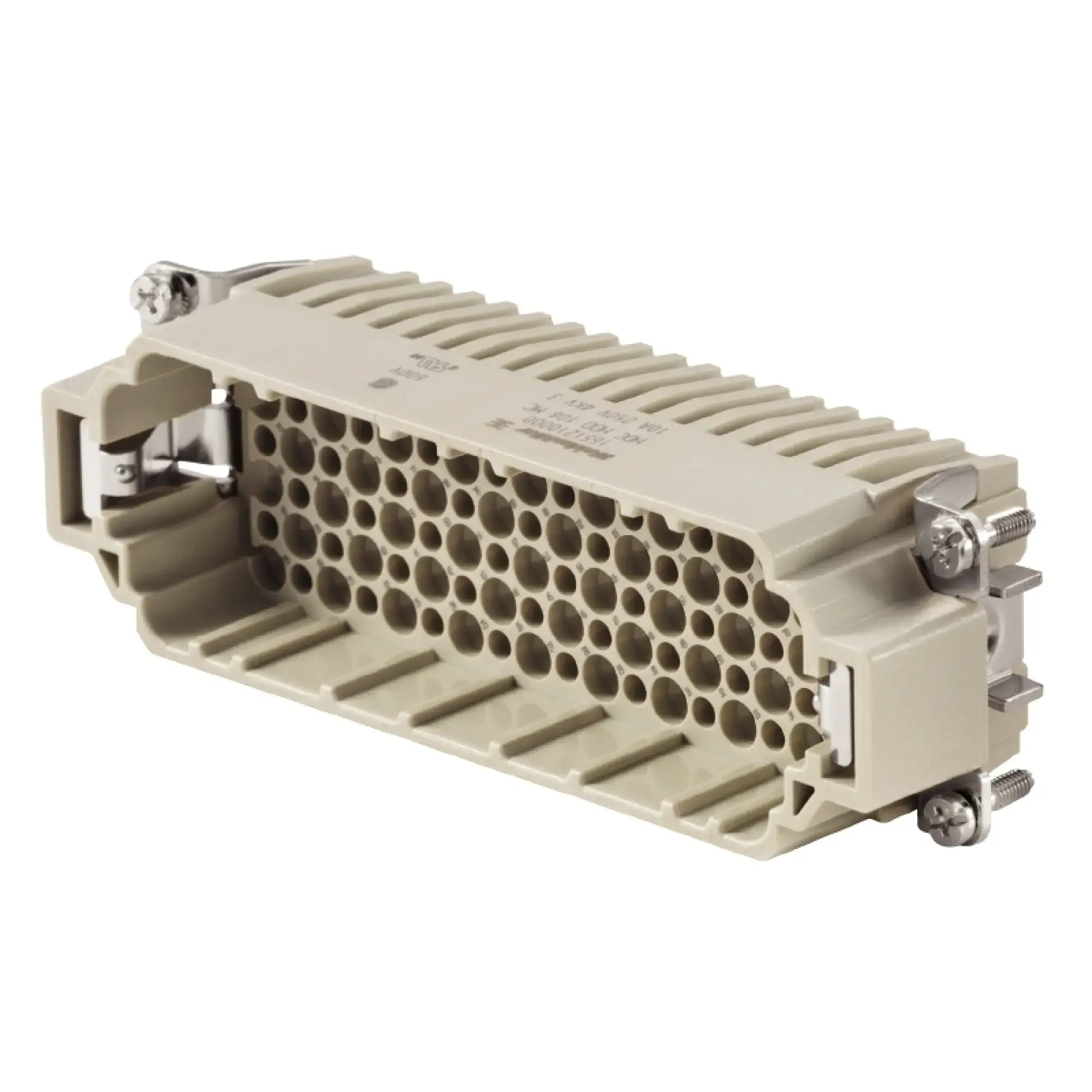 Weidmüller 1651210000 Contact insert (industry plug-in connectors), Male, 250 V, 10 A, Number of poles: 108, Crimp connection, Size: 8 (img_001)