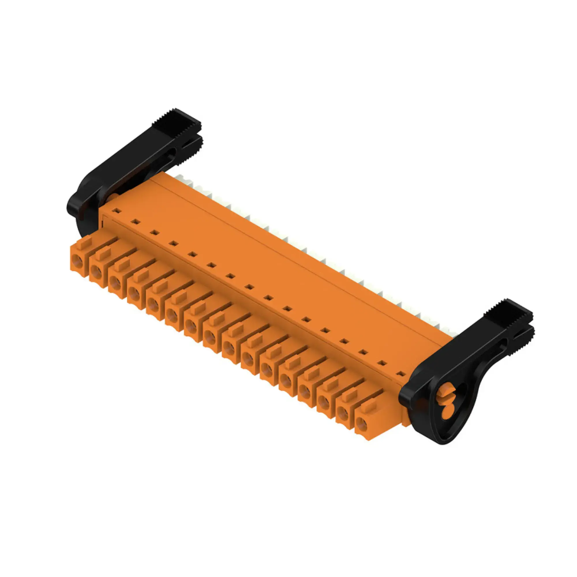 Weidmüller 2442740000 PCB connector (wire connection), 160 V, 17.5 A, Pitch in mm: 3.81, 1.5 mm², Number of poles: 16, PUSH IN with actuator, Box (img_001)