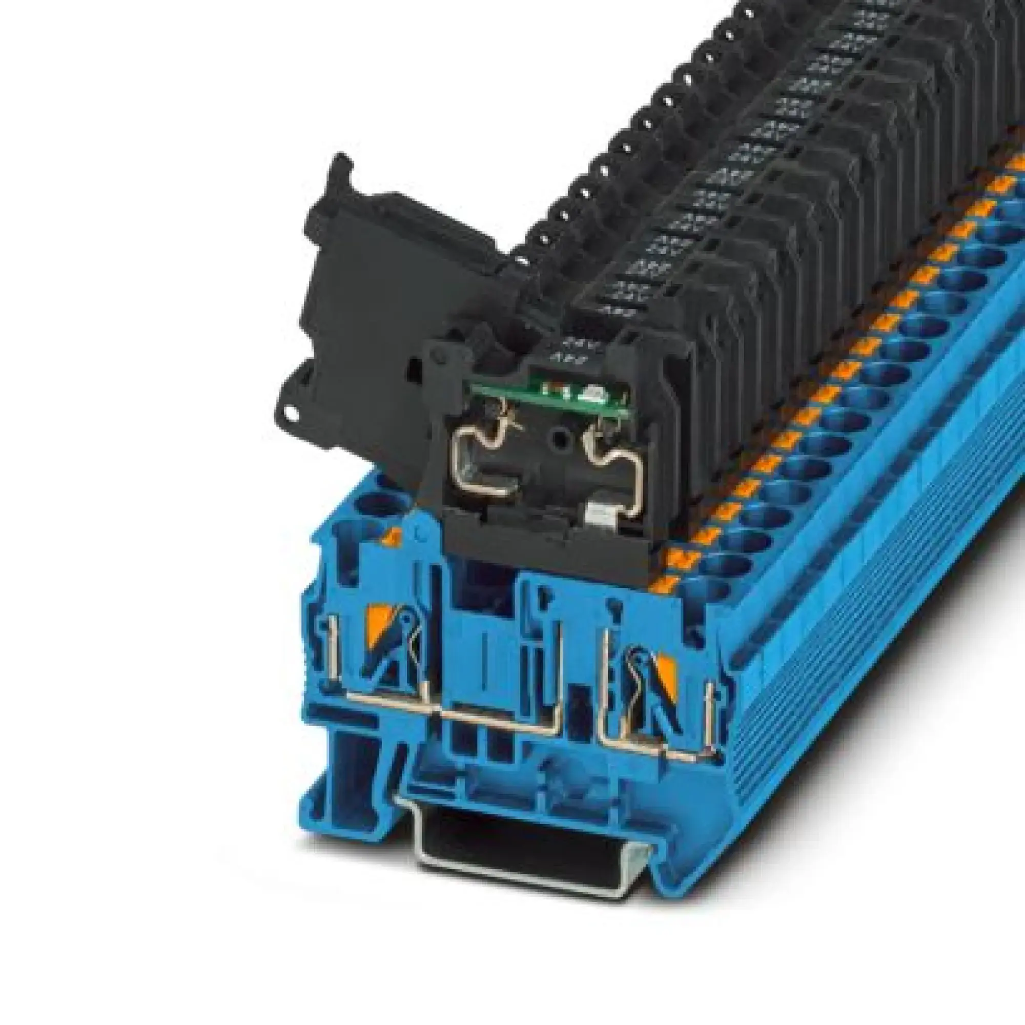 Phoenix Contact 3211904 Fuse modular terminal block PT 4-HESILED 24 (5X20) BU/BK (img_001)
