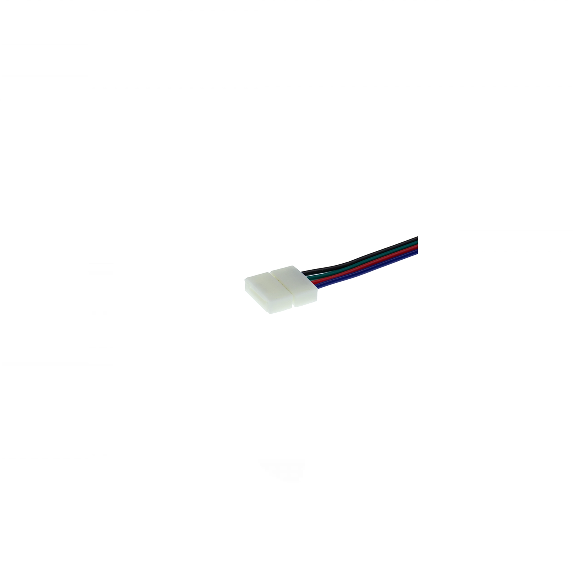 WSU Lights LED Strips Connector Strip To Power 4 Polig 10mm IP20 50CM