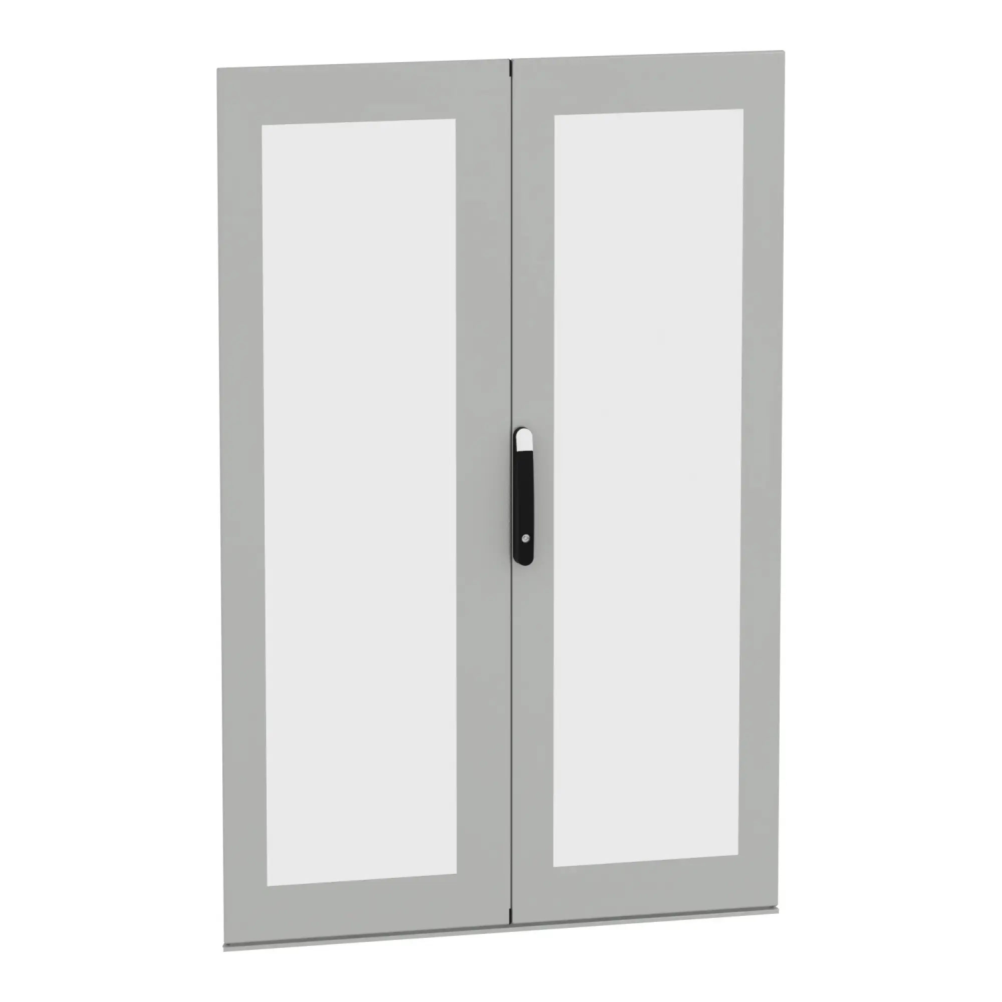 Schneider Electric NSYSFND18122DT Glazed Doors, PanelSeT SFN, Spacial SM, for Electrical Enclosures H 1800mm W 1200mm, Set of 2 (img_002)