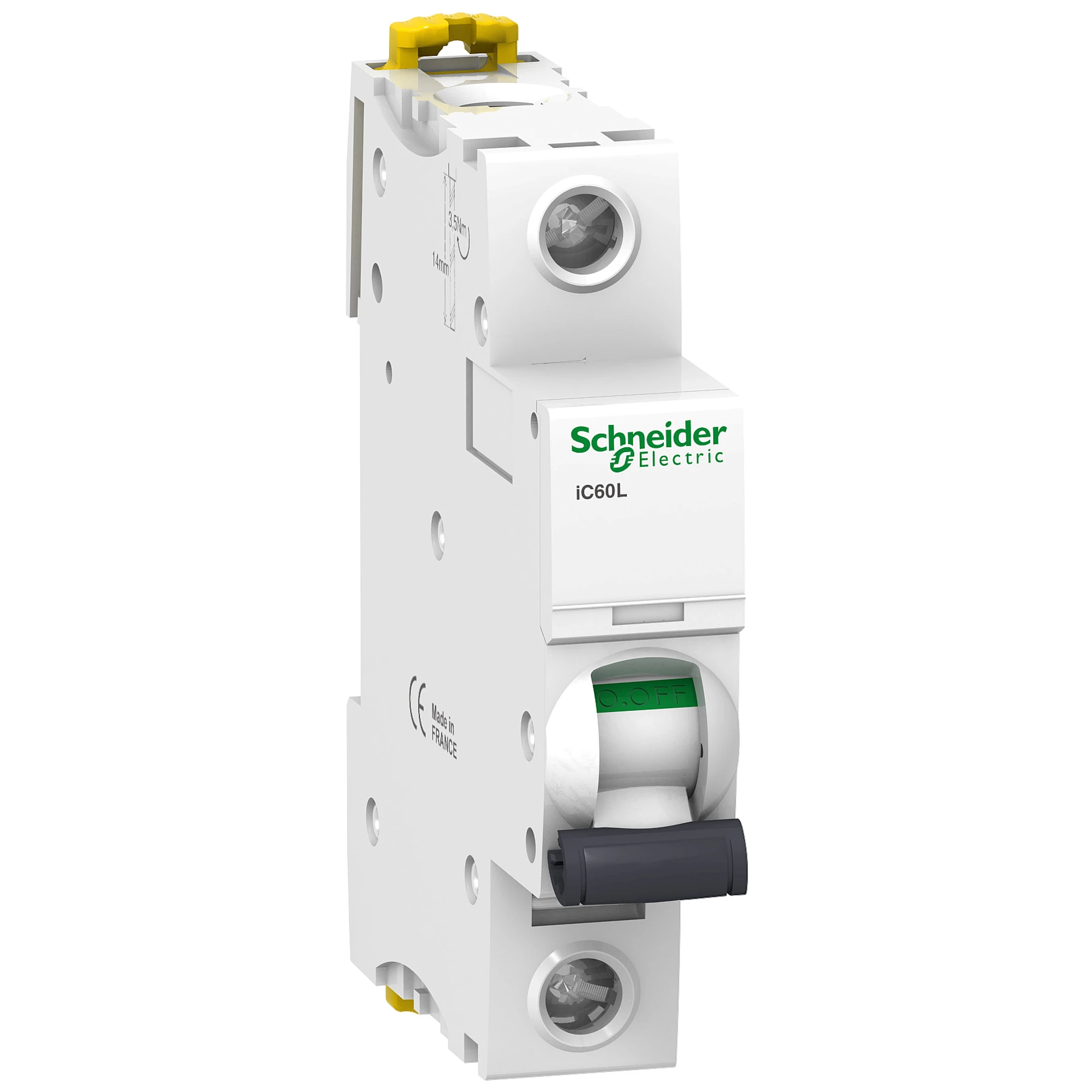 Schneider Electric A9F95140 Circuit Breaker iC60L, 1P, 40A, K Characteristic (img_001)