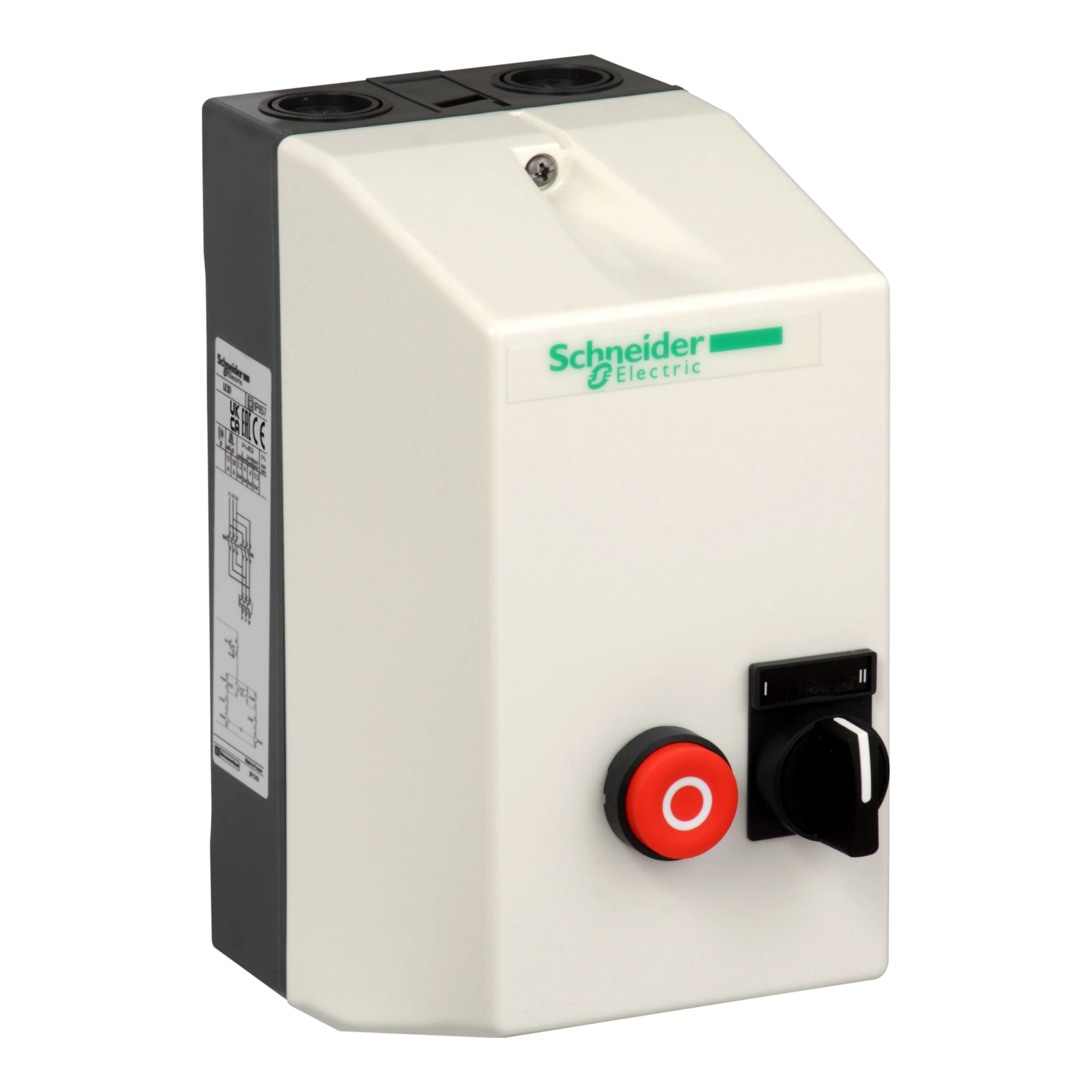 Schneider Electric LE2D09P7 Motor Starter LE2-D, IP 657, 4kW, 2 Rotary., Buttons /0, Coil 230VAC (img_001) Schneider Electric LE2D09P7 Motor Starter LE2-D, IP 657, 4kW, 2 Rotary., Buttons /0, Coil 230VAC (img_001)