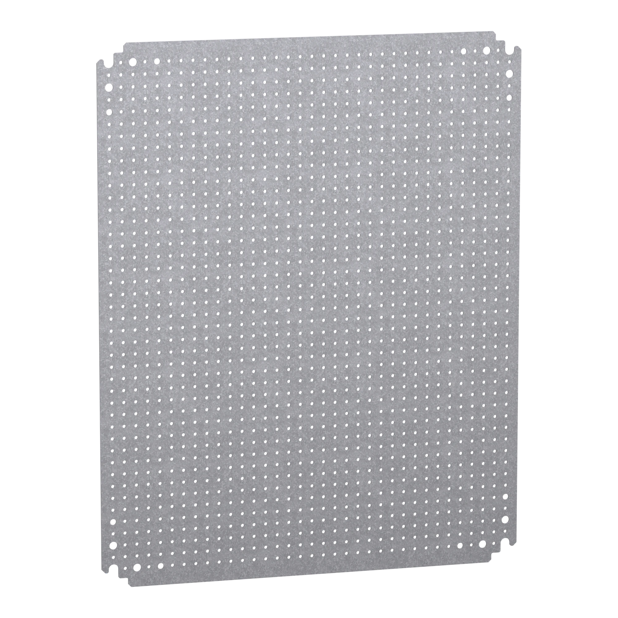Schneider Electric NSYMF65 Micro-perforated mounting plate H600xW500 with openings dia. 3.6mm at 12.5mm spacing (img_001)
