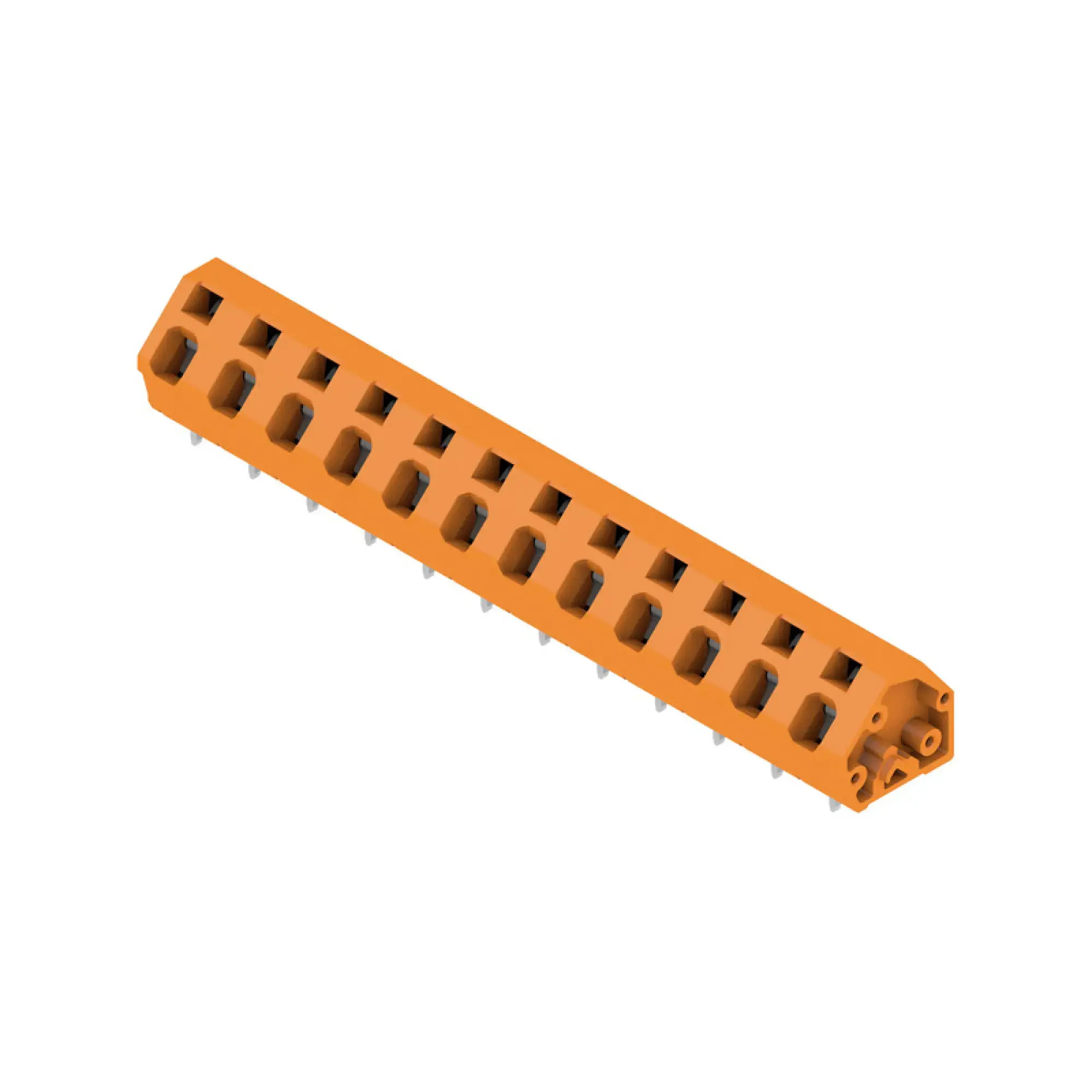 Weidmüller 1952670000 PCB terminal, 800 V, 24 A, Pitch in mm: 7.50, 2.5 mm², Number of poles: 12, Tension-clamp connection, THT solder connection, 135°, Box (img_001) Weidmüller 1952670000 PCB terminal, 800 V, 24 A, Pitch in mm: 7.50, 2.5 mm², Number of poles: 12, Tension-clamp connection, THT solder connection, 135°, Box (img_001)