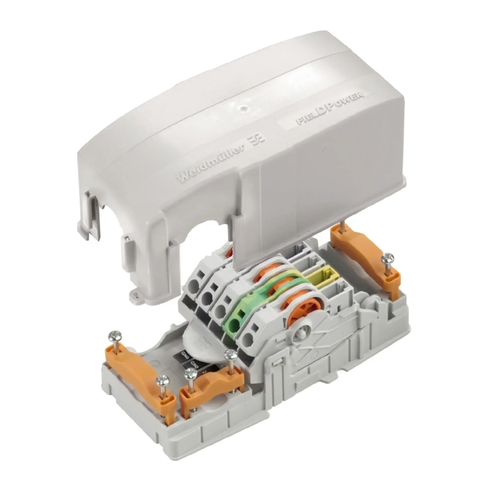 Weidmüller 1206530000 Energy distribution terminal strip with housing, IP20, in complete state, Polycarbonate (img_001) Weidmüller 1206530000 Energy distribution terminal strip with housing, IP20, in complete state, Polycarbonate (img_001)