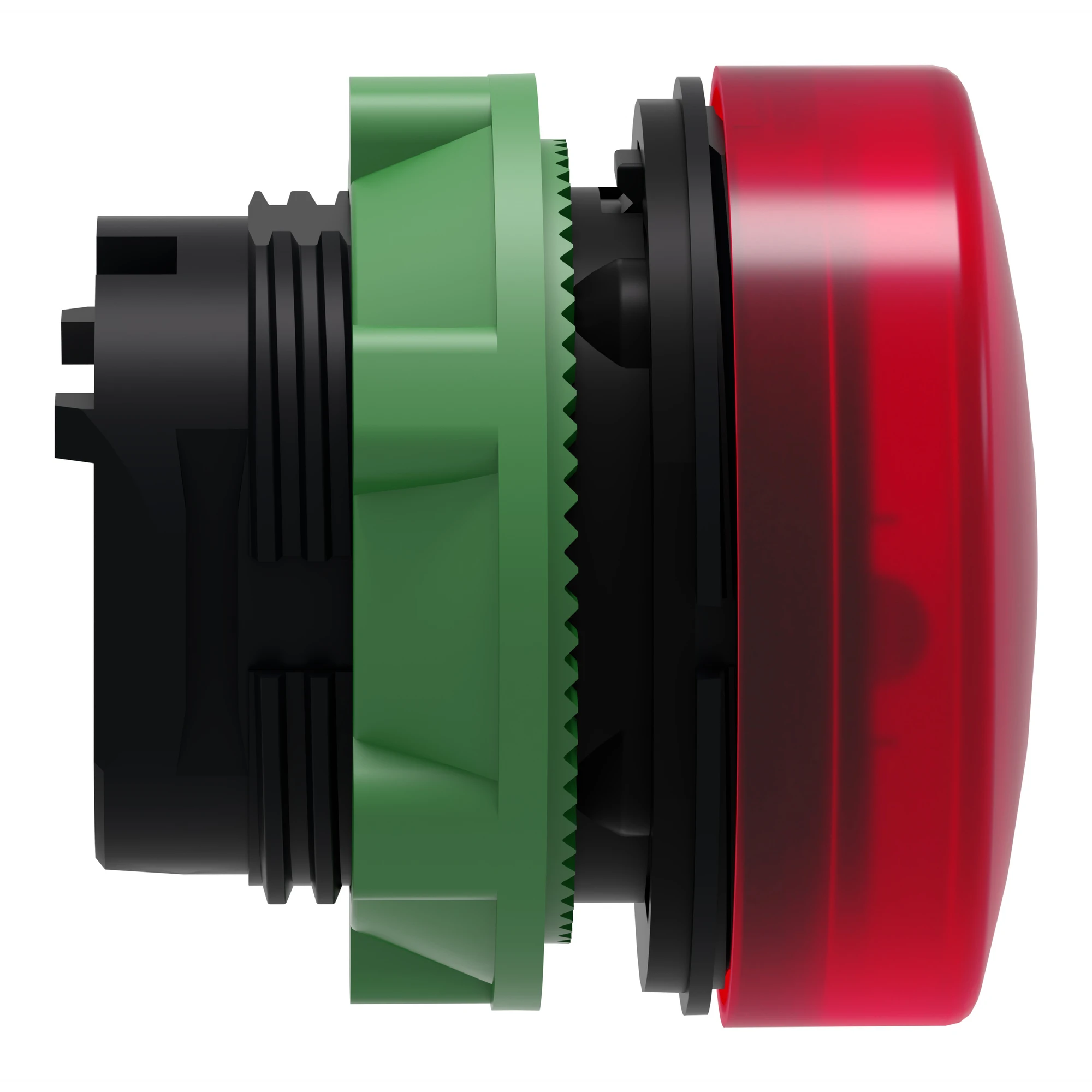 Schneider Electric ZB5AV043S Pilot light, front element, Harmony XB5, plastic, 22mm, red, for universal LED, grooved dome (img_002) Schneider Electric ZB5AV043S Pilot light, front element, Harmony XB5, plastic, 22mm, red, for universal LED, grooved dome (img_002)