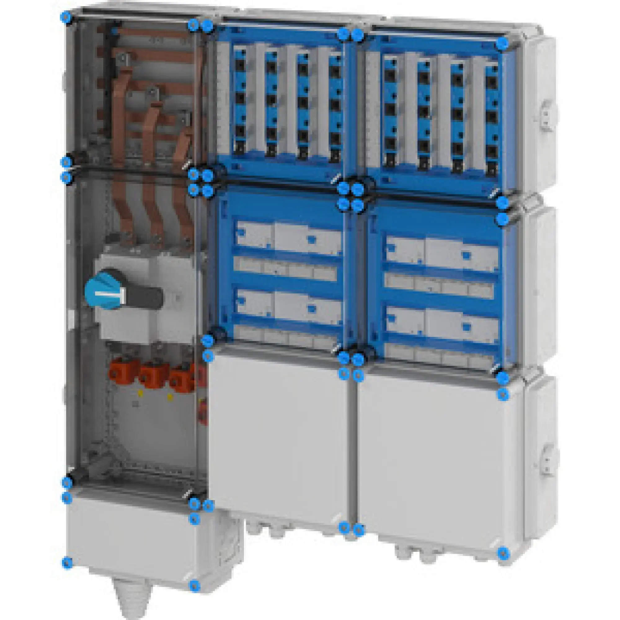 Hensel 65000137 Ladeverteiler für bis zu 8 Ladepunkte à 22kW Mi EV 22kW 8100 (img_001) Hensel 65000137 Ladeverteiler für bis zu 8 Ladepunkte à 22kW Mi EV 22kW 8100 (img_001)