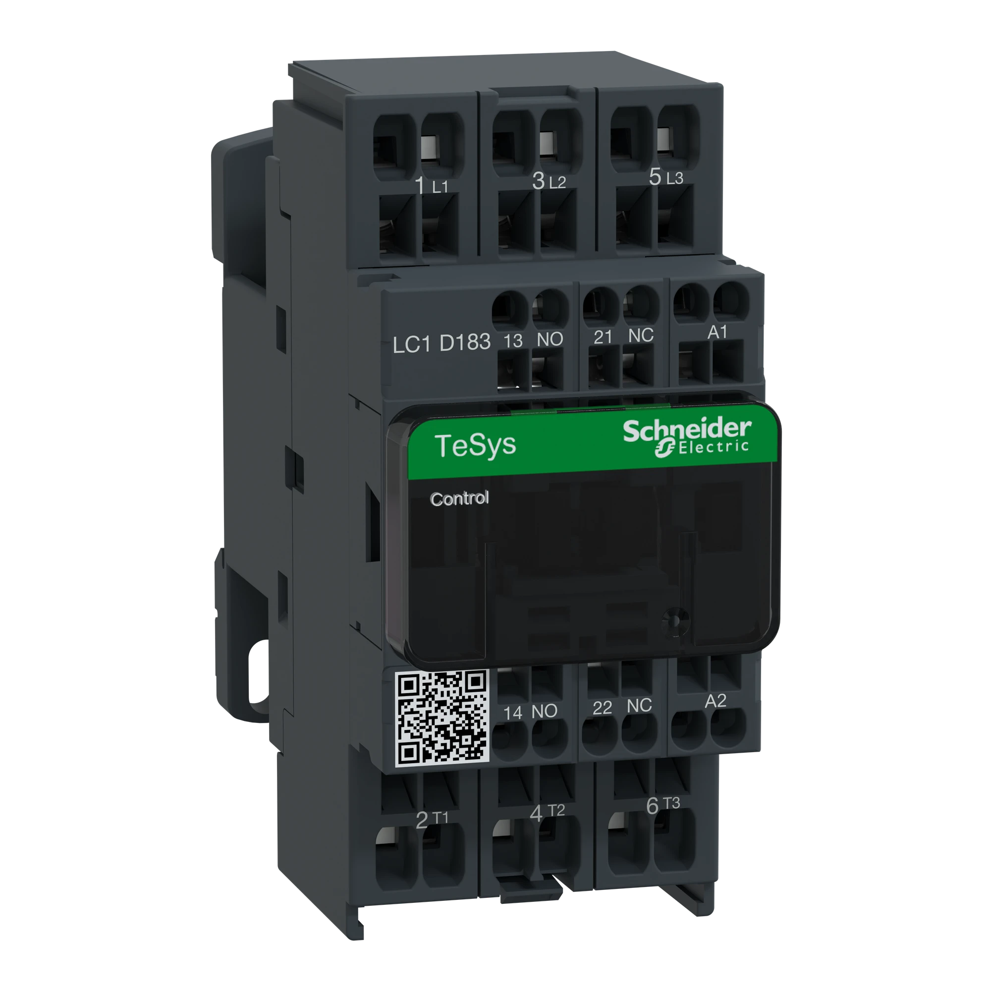 Schneider Electric LC1D183E7 Power contactor LC1D 3p, +1NO+1NC, 7.5 kW, 18 A, 400 V AC3, coil 48 V AC (img_001)