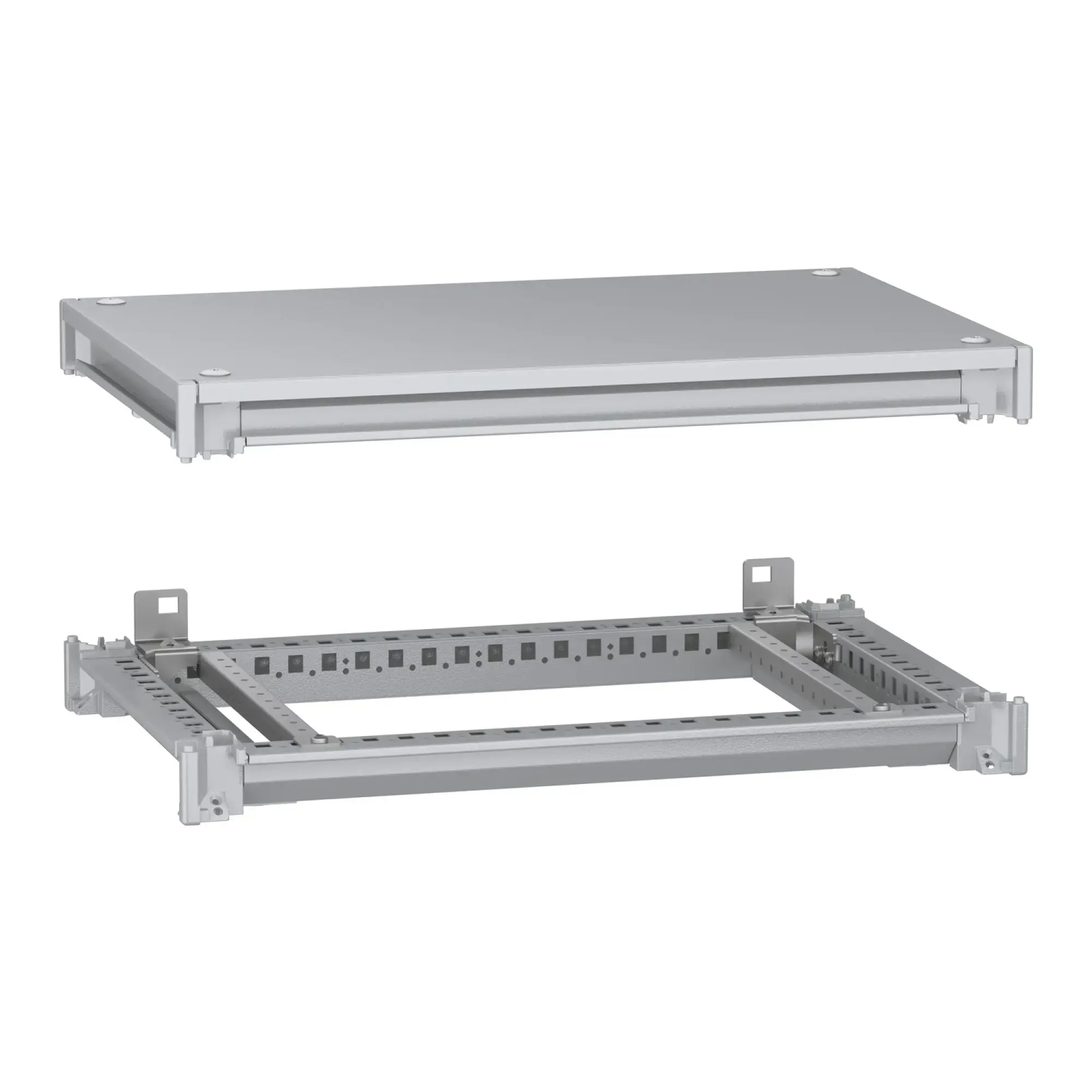 Schneider Electric NSYSFNC64 Lower and upper frame, PanelSeT SFN, for electrical enclosures W 600 x D 400 mm, including roof (img_003)
