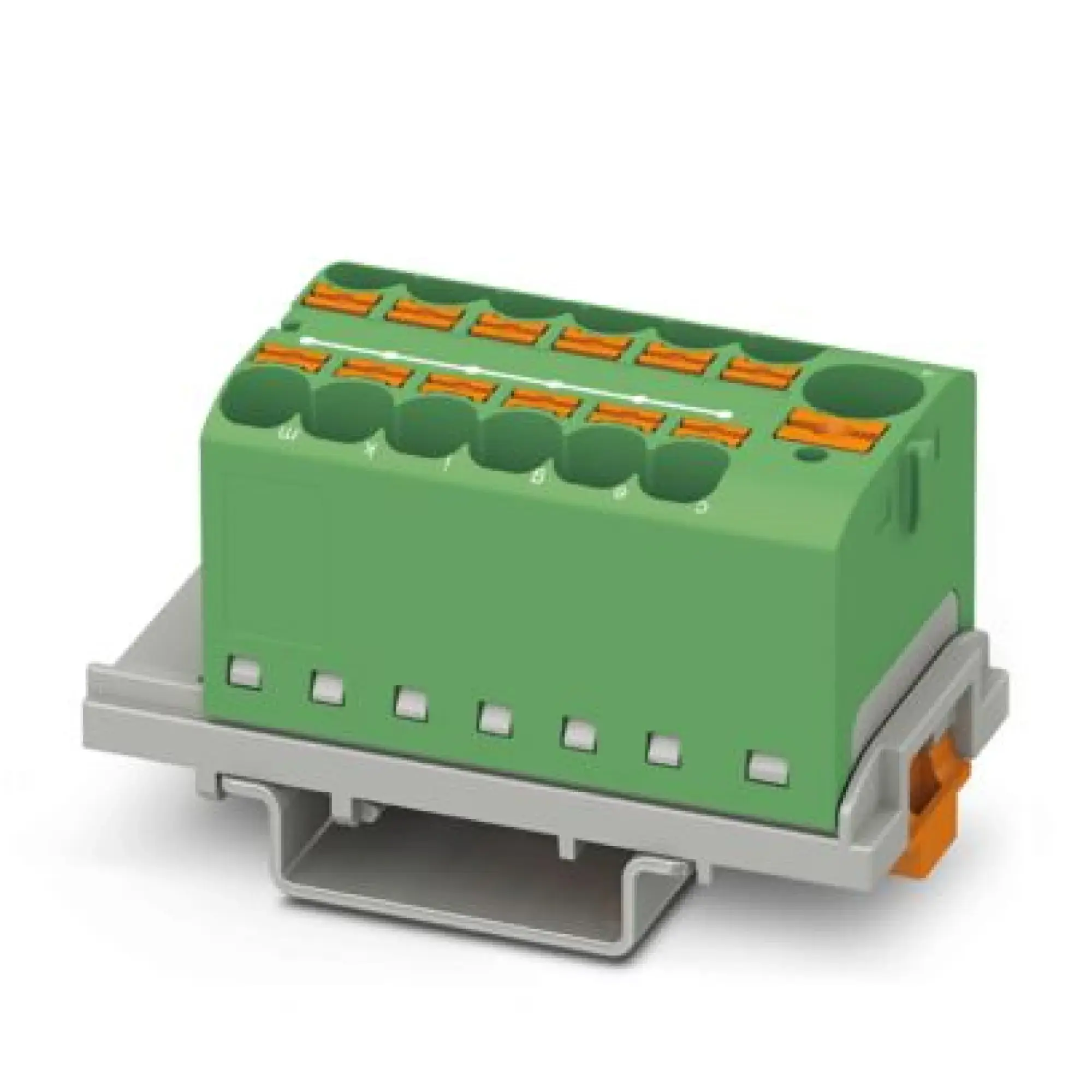 Phoenix Contact 3273622 Distribution block PTFIX 10/12X4-NS35 GN (img_001)