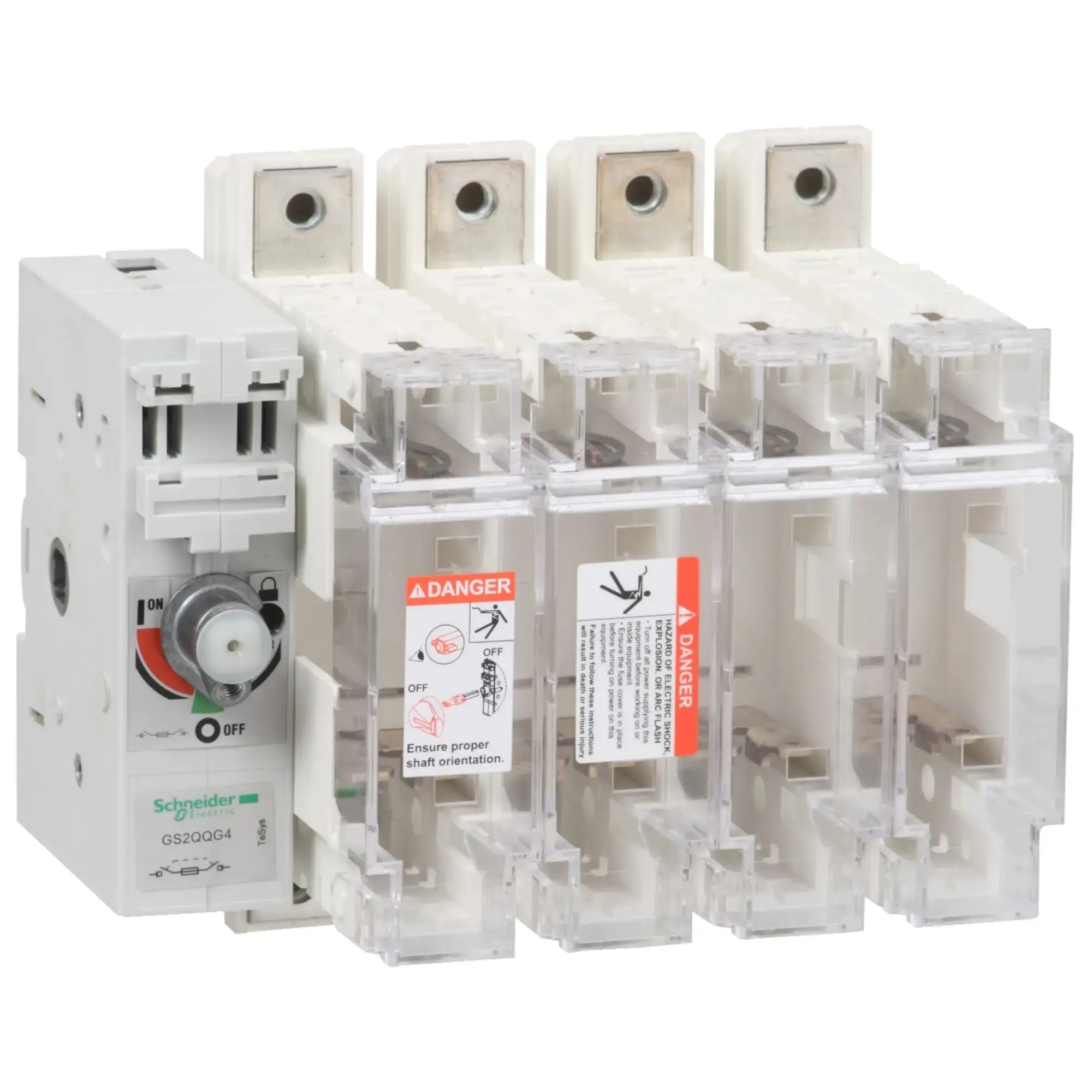 Schneider Electric GS2QQG4 Load disconnect switch with fuses TeSys GS2Q, 4p, 400A, DIN 2 (img_002)