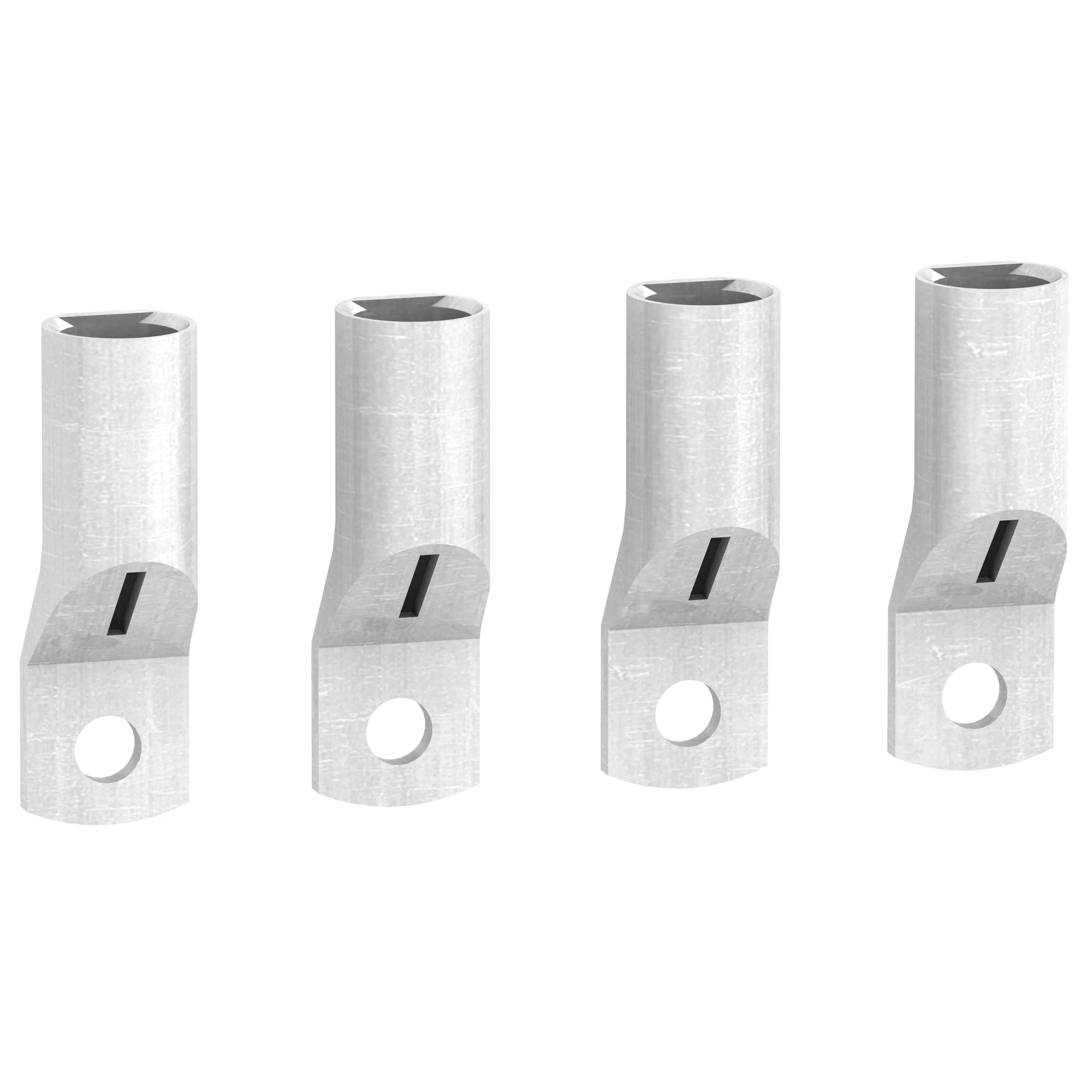 Schneider Electric LV429257 Crimped cable lugs for copper cables (4 pcs), 150mm², with phase separators (img_001) Schneider Electric LV429257 Crimped cable lugs for copper cables (4 pcs), 150mm², with phase separators (img_001)
