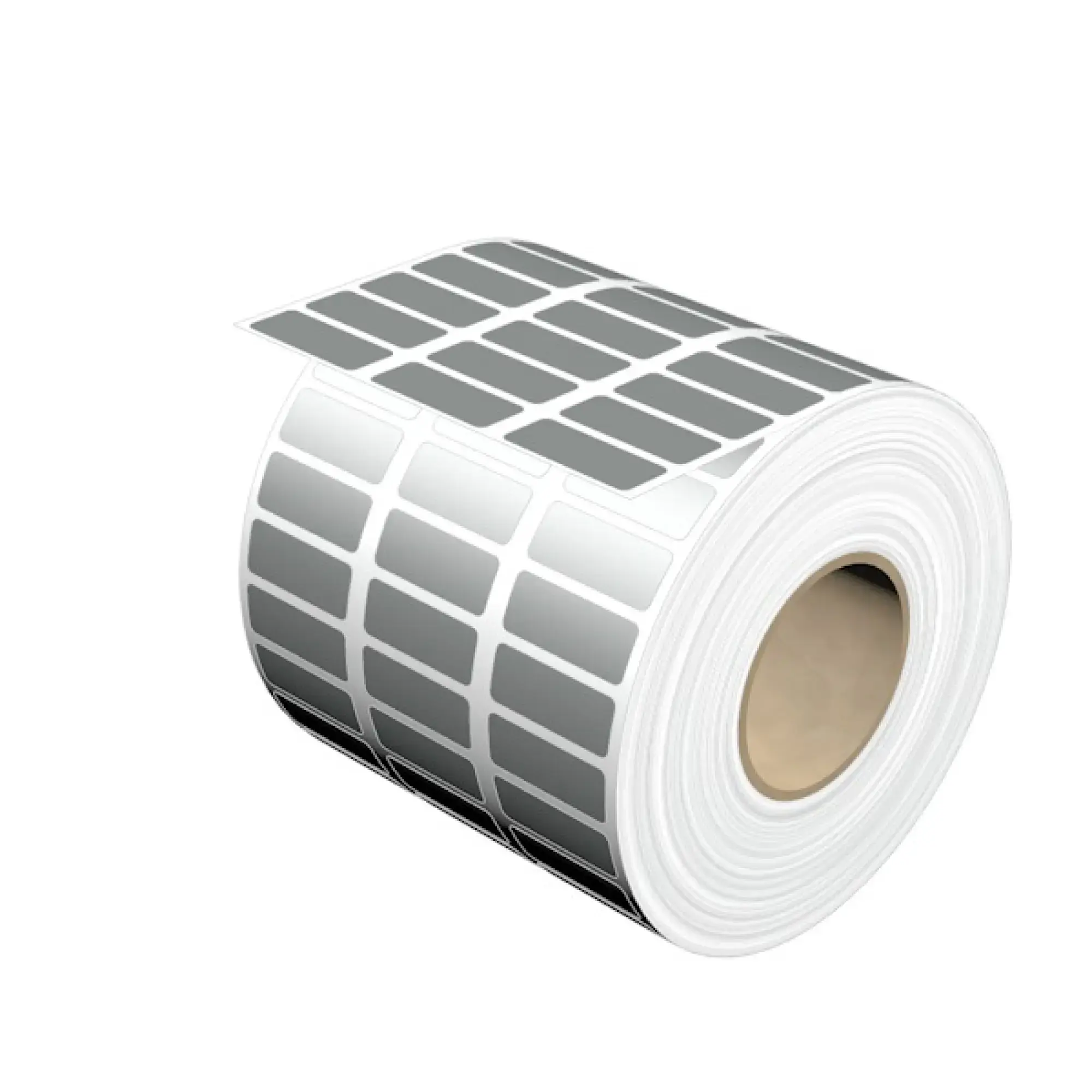 Weidmüller 1751760001 Device marking, Width: 26 mm, Polyester, silver, Operating temperature range: -40...150 °C (img_001)
