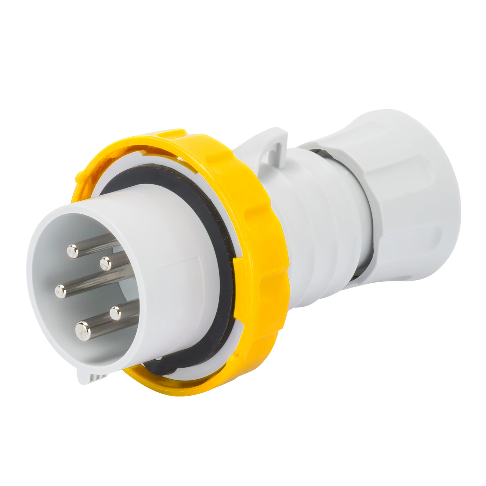 GEWISS GW60036H STRAIGHT PLUG HP - IP66/IP67/IP68/IP69 - 3P+N+E 32A 100-130V 50/60HZ - YELLOW - 4H - SCREW WIRING (img_001) GEWISS GW60036H STRAIGHT PLUG HP - IP66/IP67/IP68/IP69 - 3P+N+E 32A 100-130V 50/60HZ - YELLOW - 4H - SCREW WIRING (img_001)