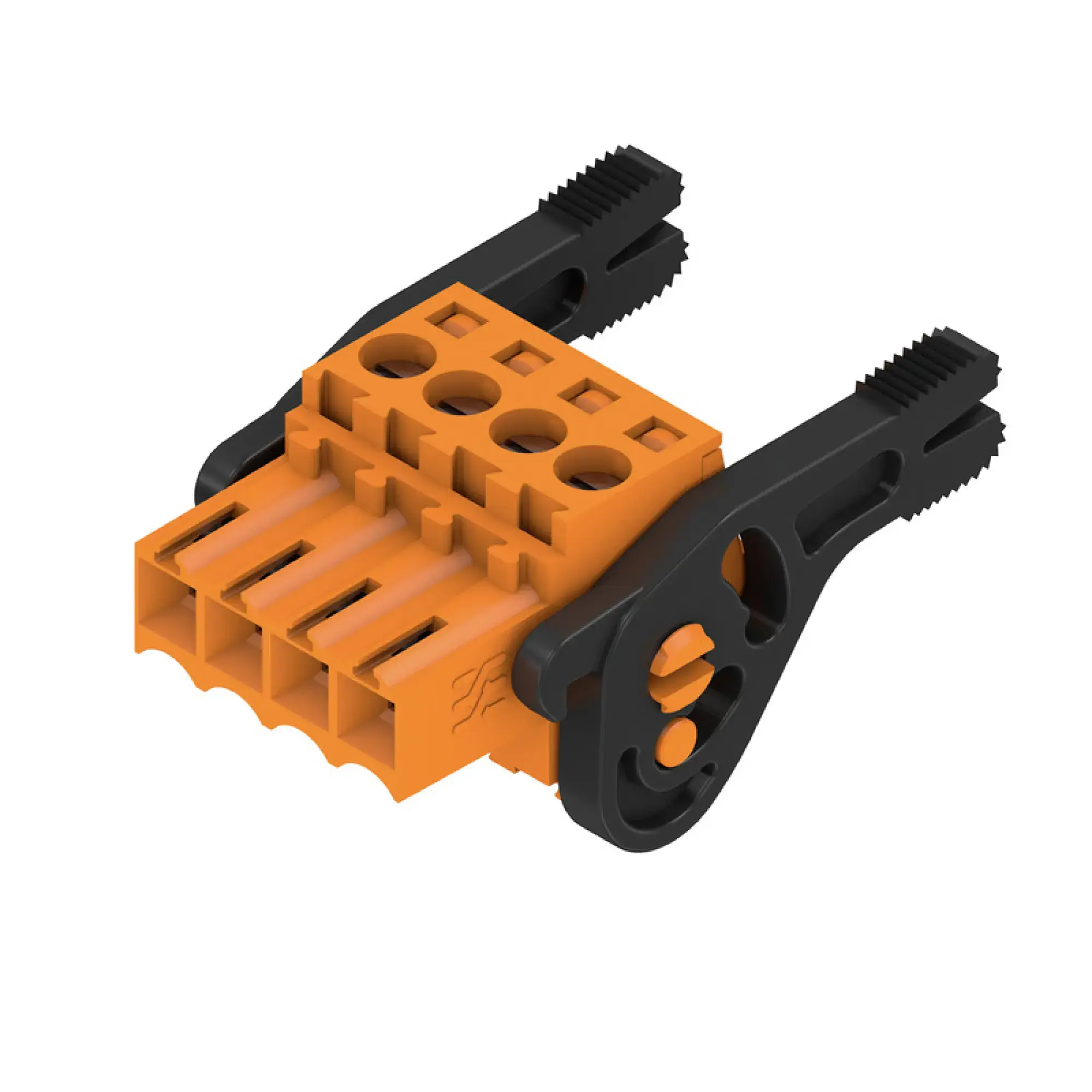 Weidmüller 1531010000 PCB connector (wire connection), 160 V, 17 A, Pitch in mm: 3.50, 1.5 mm², Number of poles: 4, Clamping yoke connection, Box (img_001) Weidmüller 1531010000 PCB connector (wire connection), 160 V, 17 A, Pitch in mm: 3.50, 1.5 mm², Number of poles: 4, Clamping yoke connection, Box (img_001)