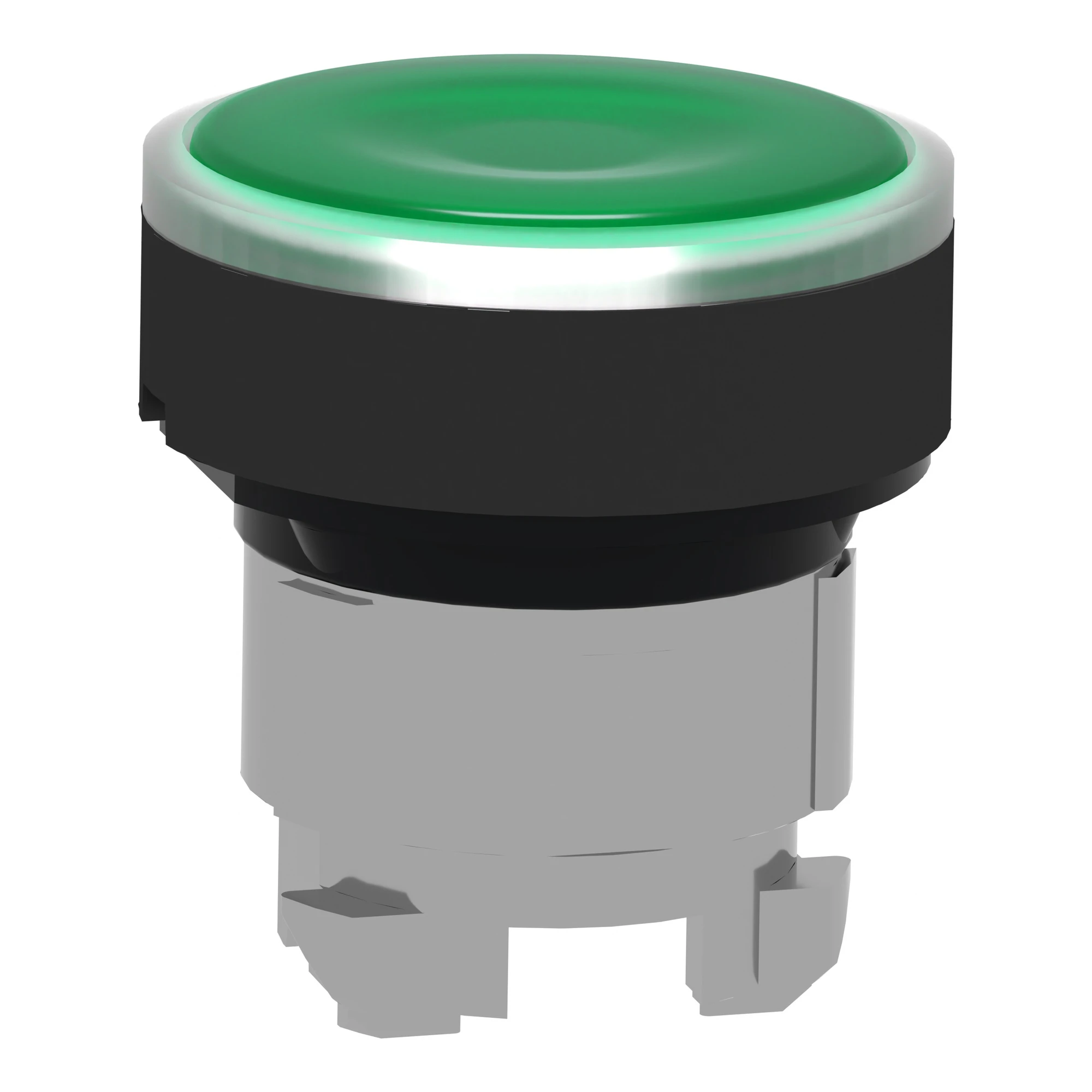 Schneider Electric ZB4BW3337 Illuminated pushbutton, front element, Harmony XB4, metal black, 22mm, green, unmarked, momentary, for universal LED (img_003) Schneider Electric ZB4BW3337 Illuminated pushbutton, front element, Harmony XB4, metal black, 22mm, green, unmarked, momentary, for universal LED (img_003)