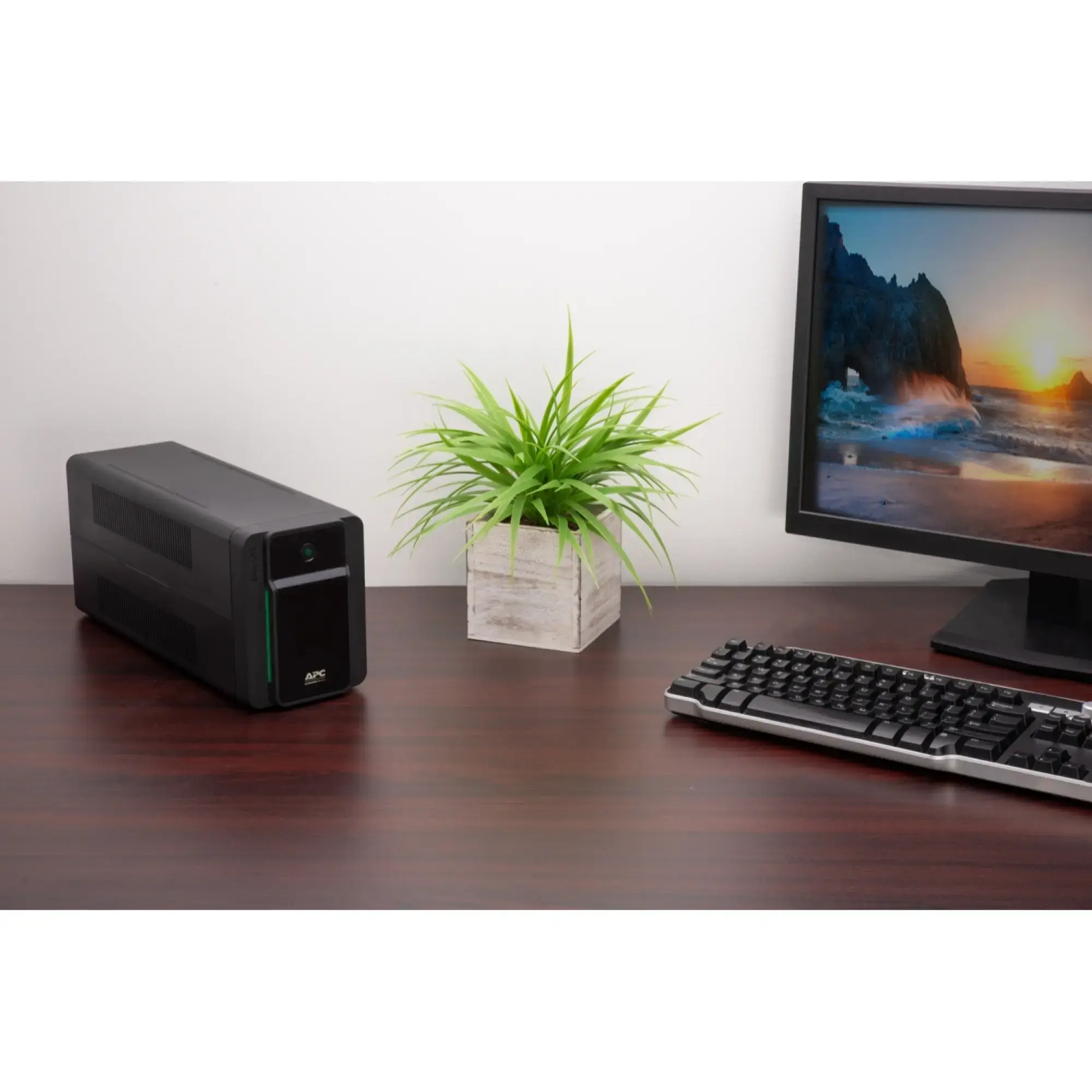 APC BVX900LI-GR APC Easy UPS, 900 VA, Tower, 230 V, 2x CEE 7/3 Schukosteckdosen, AVR (img_003)