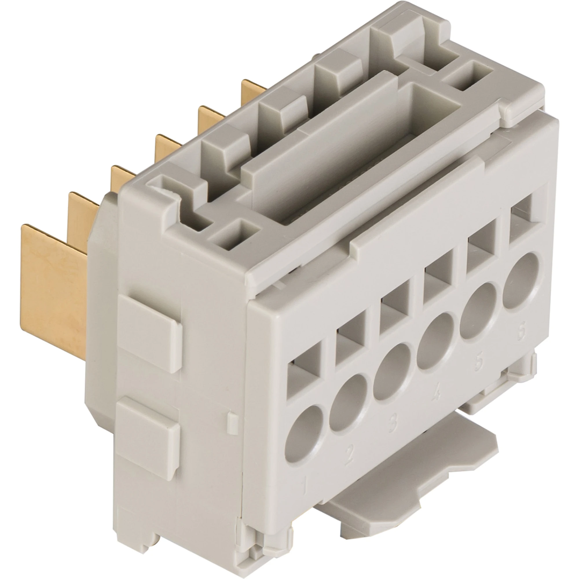 Schneider Electric 87453 PrismaSeT-P-OKKEN, Auxiliary Terminal Block, Movable Part,6-pole,(24 Pieces) (img_001)