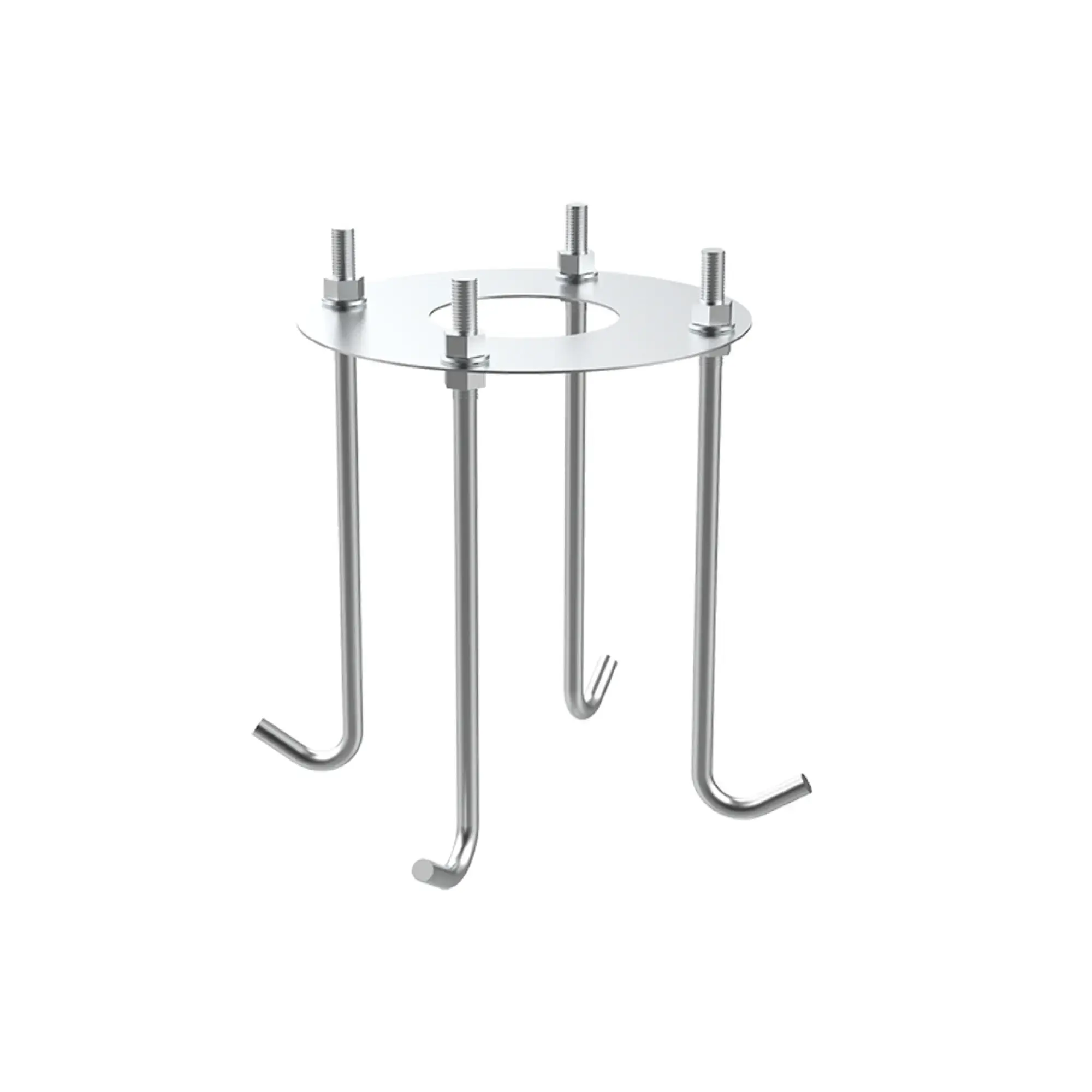 Performance iN Lighting 3115347 Einzumauernder Zuganker, Trägerplatte Edelstahl, Zuganker verzinkter Stahl 3115347 (img_001)