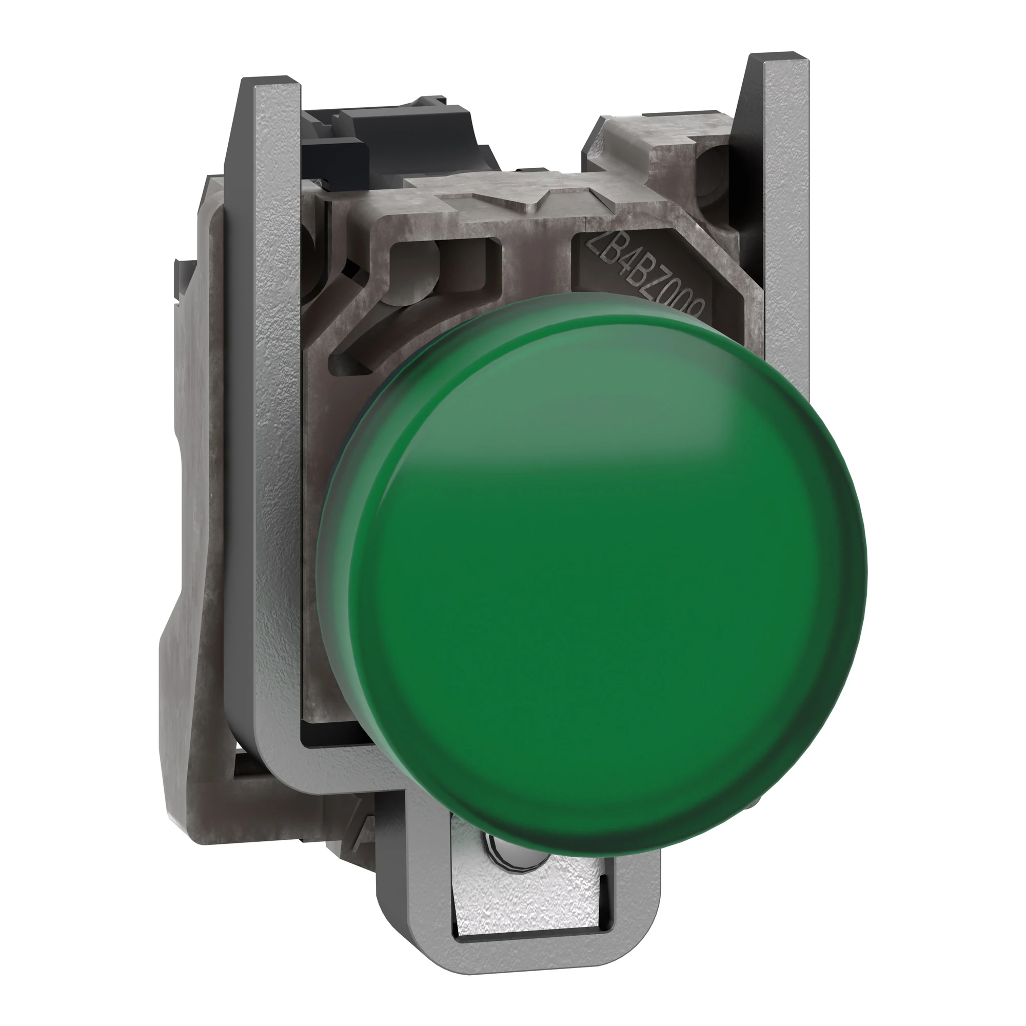 Schneider Electric XB4BVGM3T Pilot light, Harmony XB4, Metal, 22mm, green incl. universal LED module with protector, 110-240V AC (img_001) Schneider Electric XB4BVGM3T Pilot light, Harmony XB4, Metal, 22mm, green incl. universal LED module with protector, 110-240V AC (img_001)