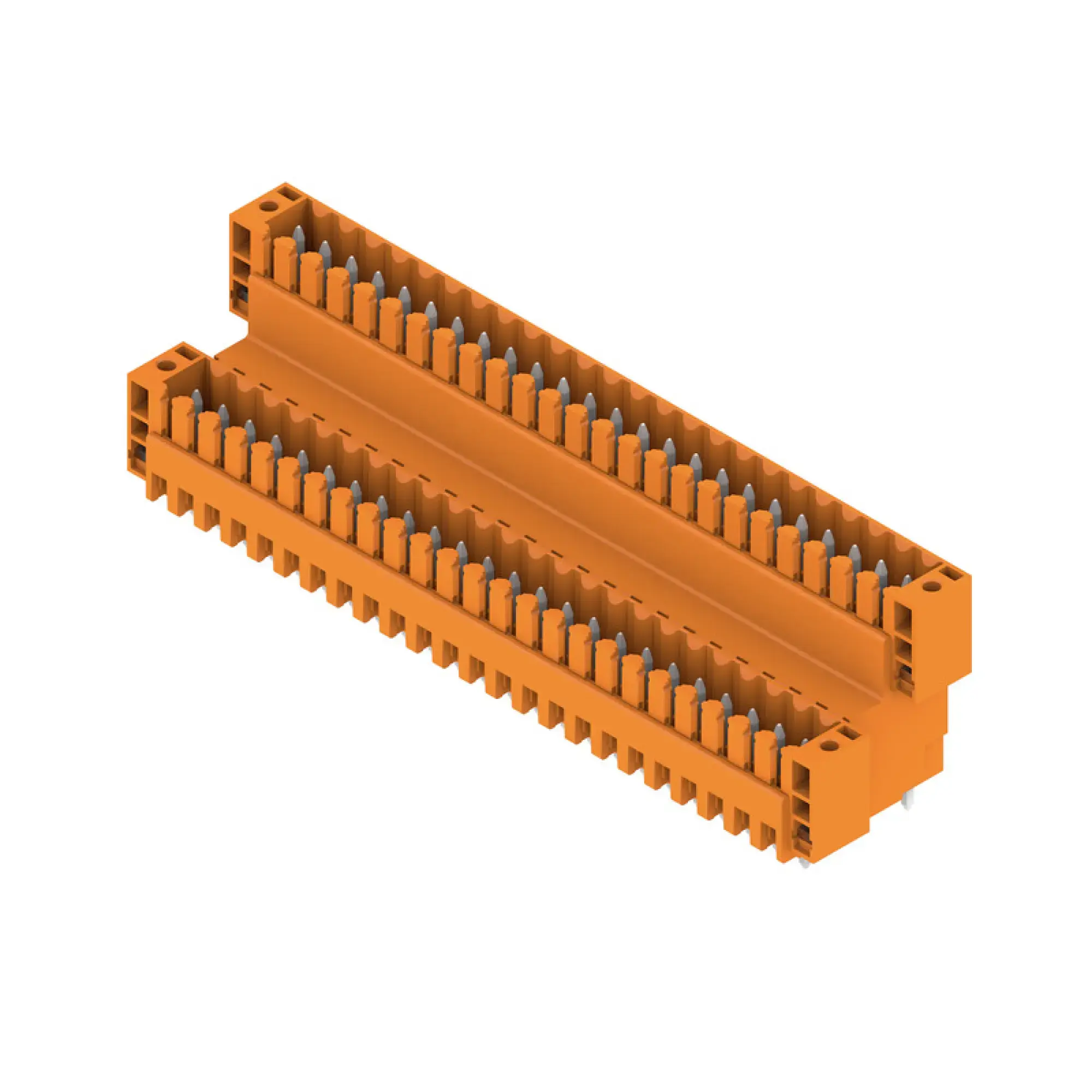 Weidmüller 1641350000 PCB connector (board connection), 160 V, 10.5 A, Pitch in mm: 3.50, Number of poles: 48, THT solder connection, Box (img_001) Weidmüller 1641350000 PCB connector (board connection), 160 V, 10.5 A, Pitch in mm: 3.50, Number of poles: 48, THT solder connection, Box (img_001)