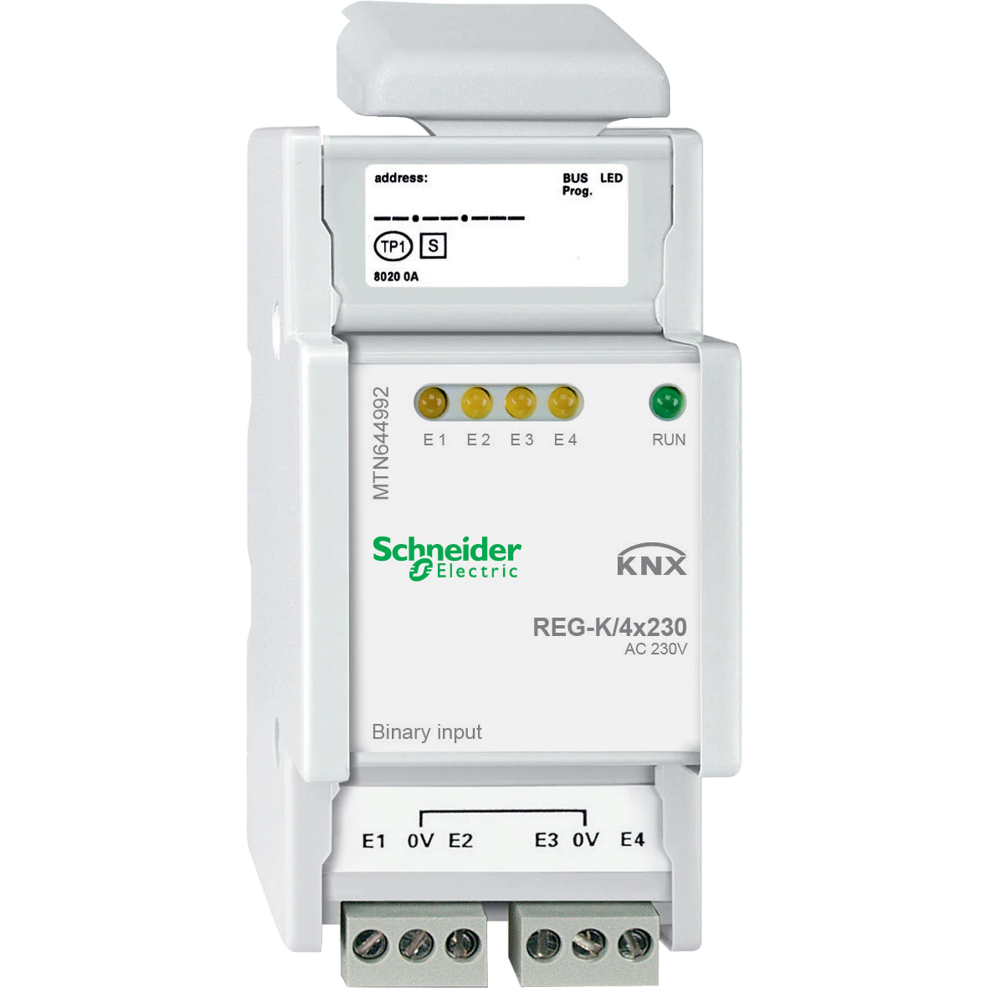 Schneider Electric MTN644992 Binary Input REG-K/4x230, light grey (img_001) Schneider Electric MTN644992 Binary Input REG-K/4x230, light grey (img_001)