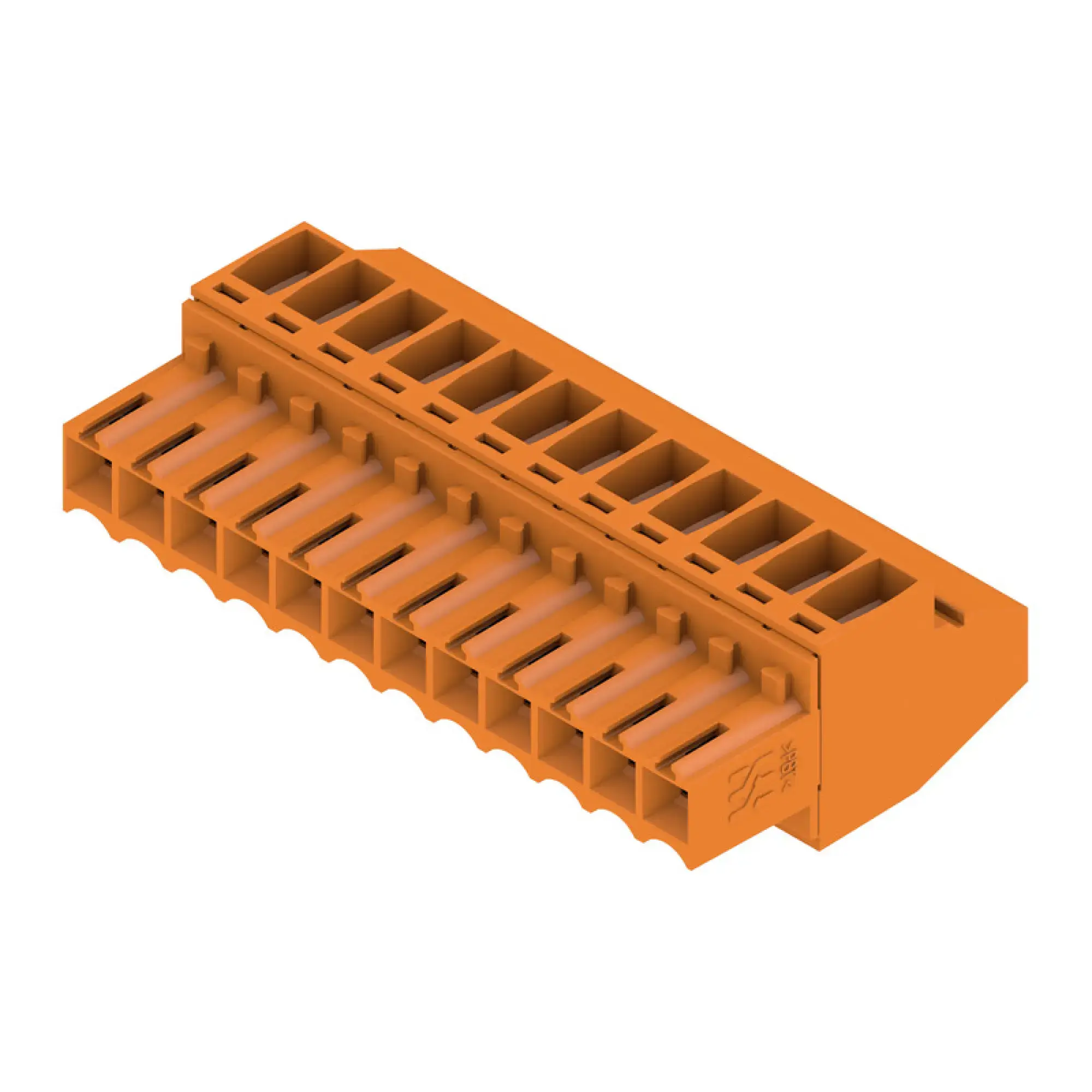 Weidmüller 1638650000 PCB connector (wire connection), 160 V, 12 A, Pitch in mm: 3.50, 1.5 mm², Number of poles: 12, Clamping yoke connection, Box (img_001)