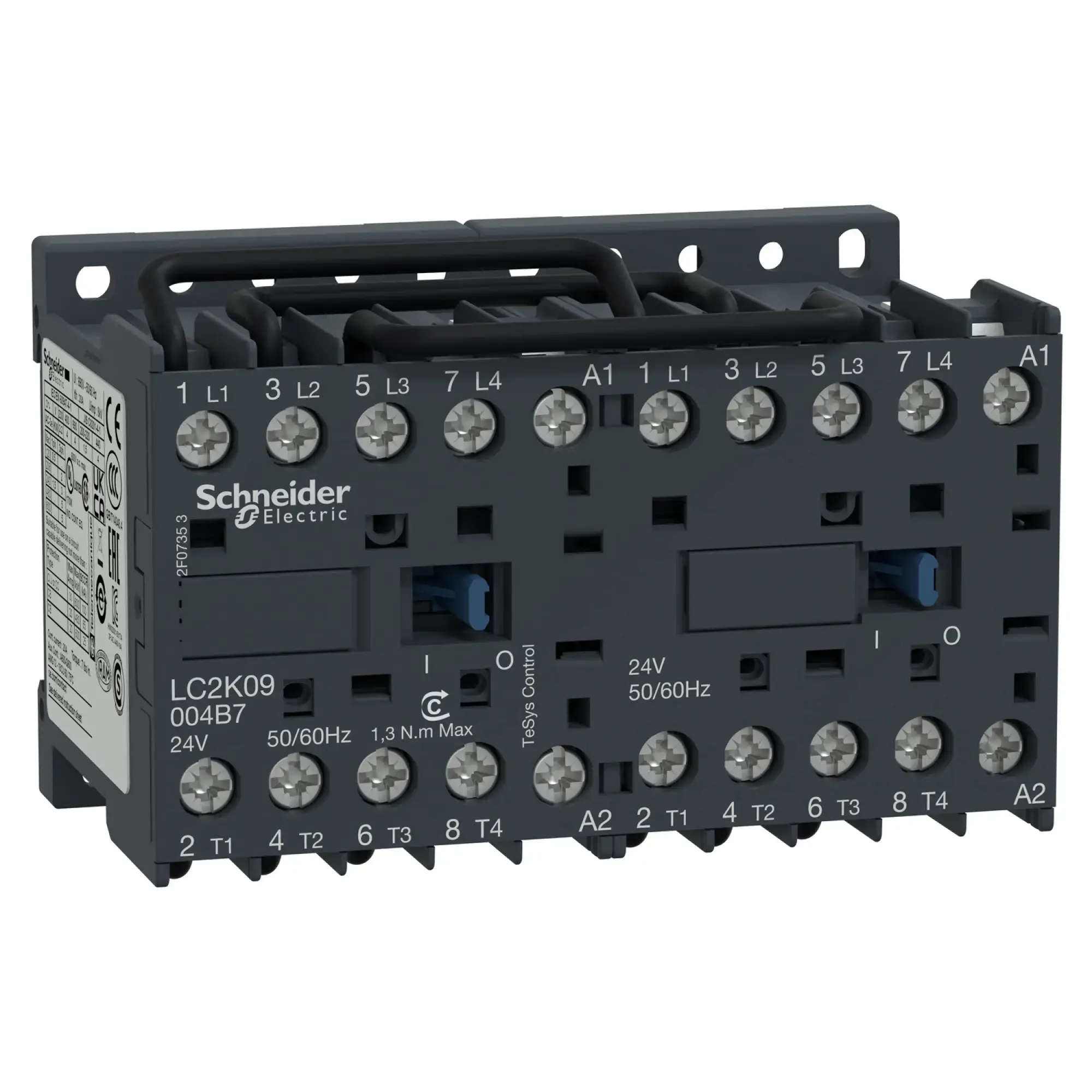 Schneider Electric LC2K09004E7 Reversing contactor combination, 4p, 20A/AC1, 9A, coil 48V 50/60Hz (img_002)