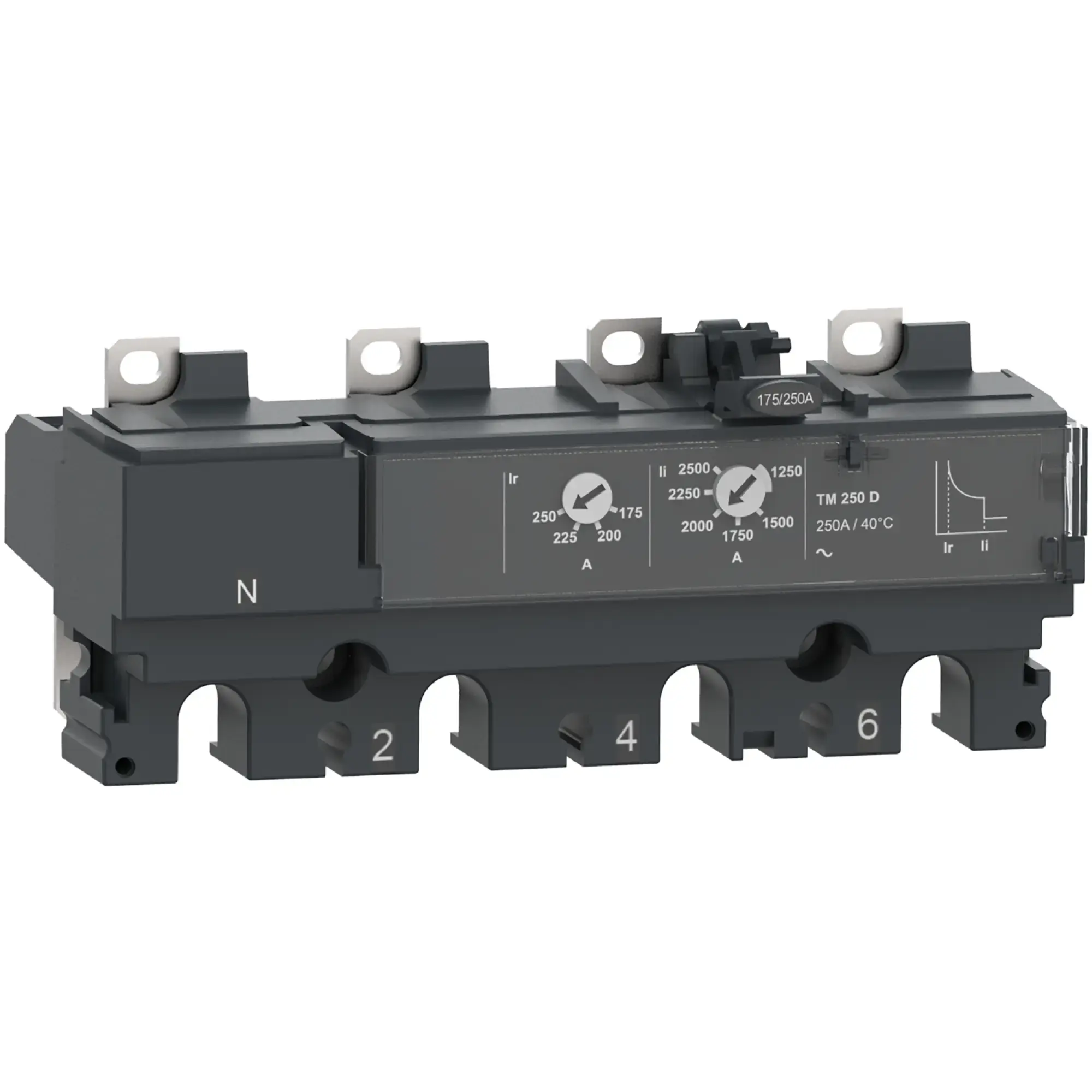 Schneider Electric C104TM050 Thermal-magnetic tripping unit TM50D 50A 4P4D for ComPacT NSX100-250 circuit breakers (img_002)
