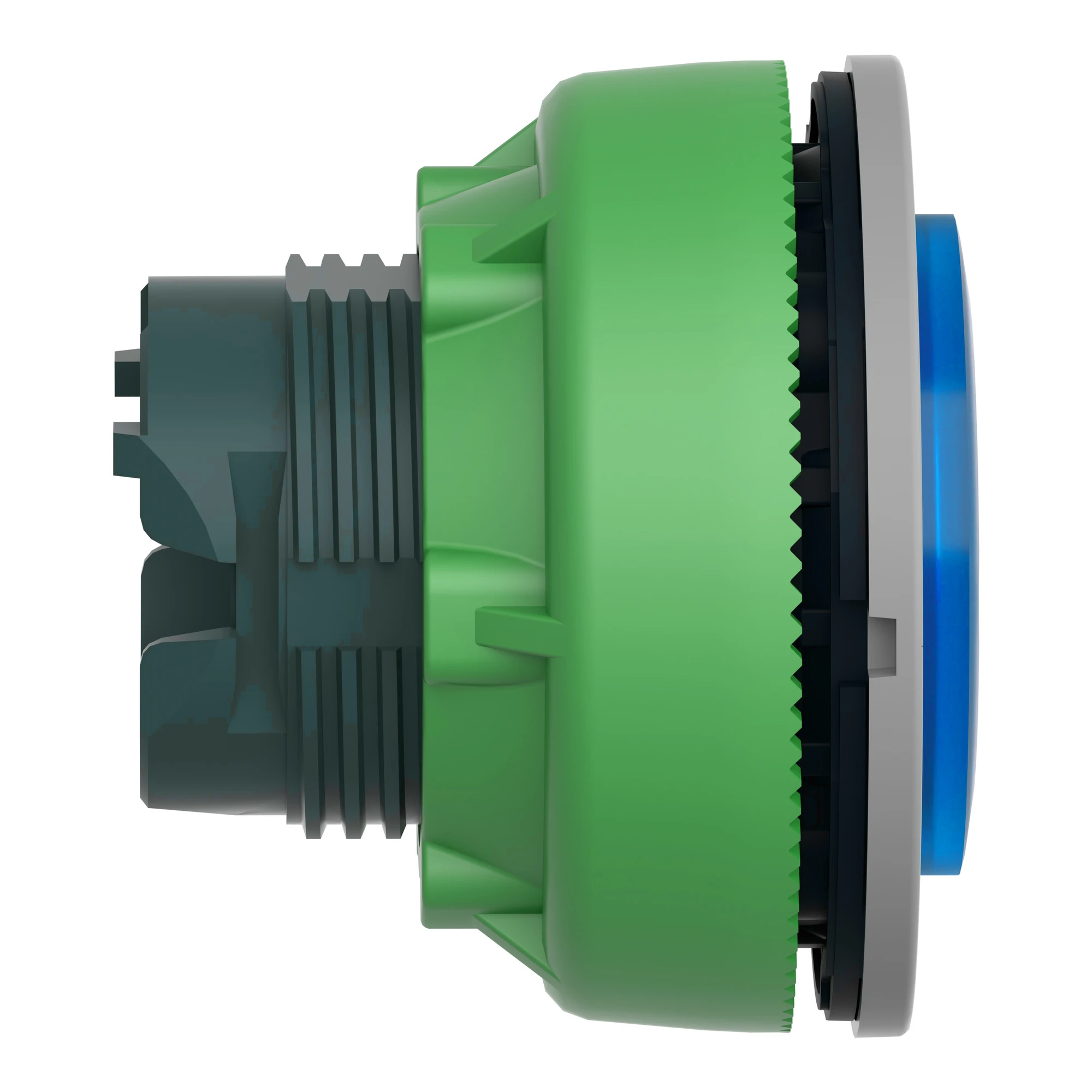 Schneider Electric ZB5FW163C0 Illuminated Push Button, Front Element, Harmony XB5F, Plastic, 30mm, Light Gray, Blue, Projecting, for Universal LED (img_003) Schneider Electric ZB5FW163C0 Illuminated Push Button, Front Element, Harmony XB5F, Plastic, 30mm, Light Gray, Blue, Projecting, for Universal LED (img_003)