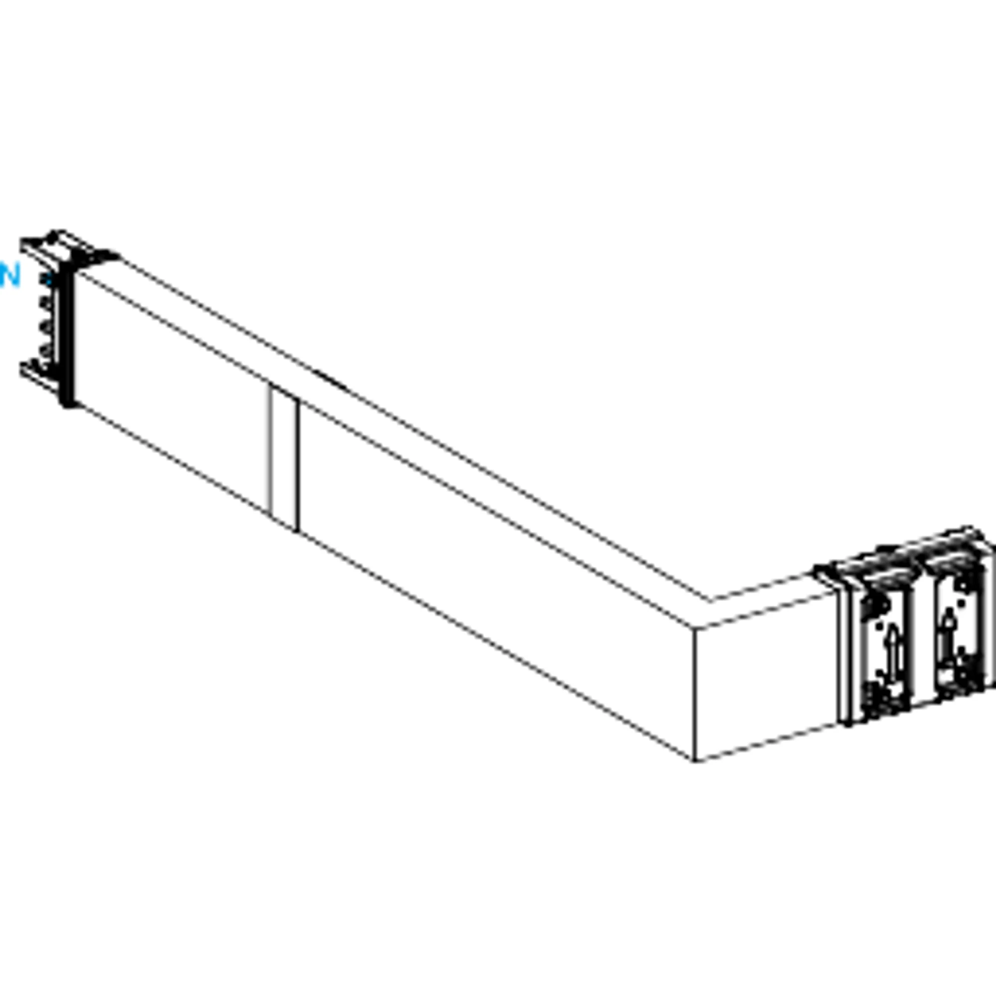 Schneider Electric KSA400DLR41F KSA Angled Element, 400A, Upright, Selectable Length, Fire Barrier (img_001) Schneider Electric KSA400DLR41F KSA Angled Element, 400A, Upright, Selectable Length, Fire Barrier (img_001)