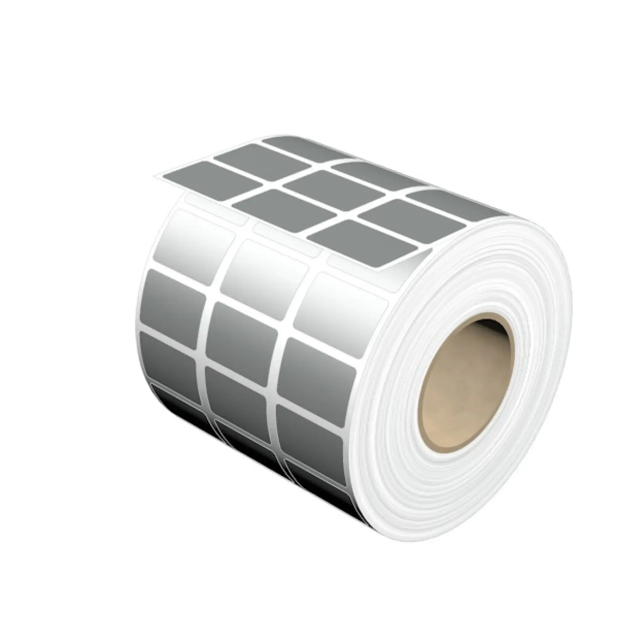 Weidmüller 1770090000 Device marking, Width: 26.5 mm, Polyester, silver, Operating temperature range: -40...150 °C (img_001)