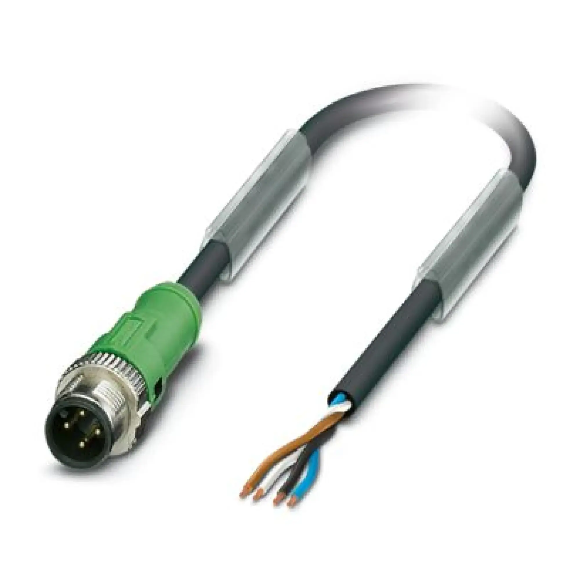 Phoenix Contact 1518818 Sensor/actuator cable SAC-4P-MS/ 3,0-PUR SCO (img_001)