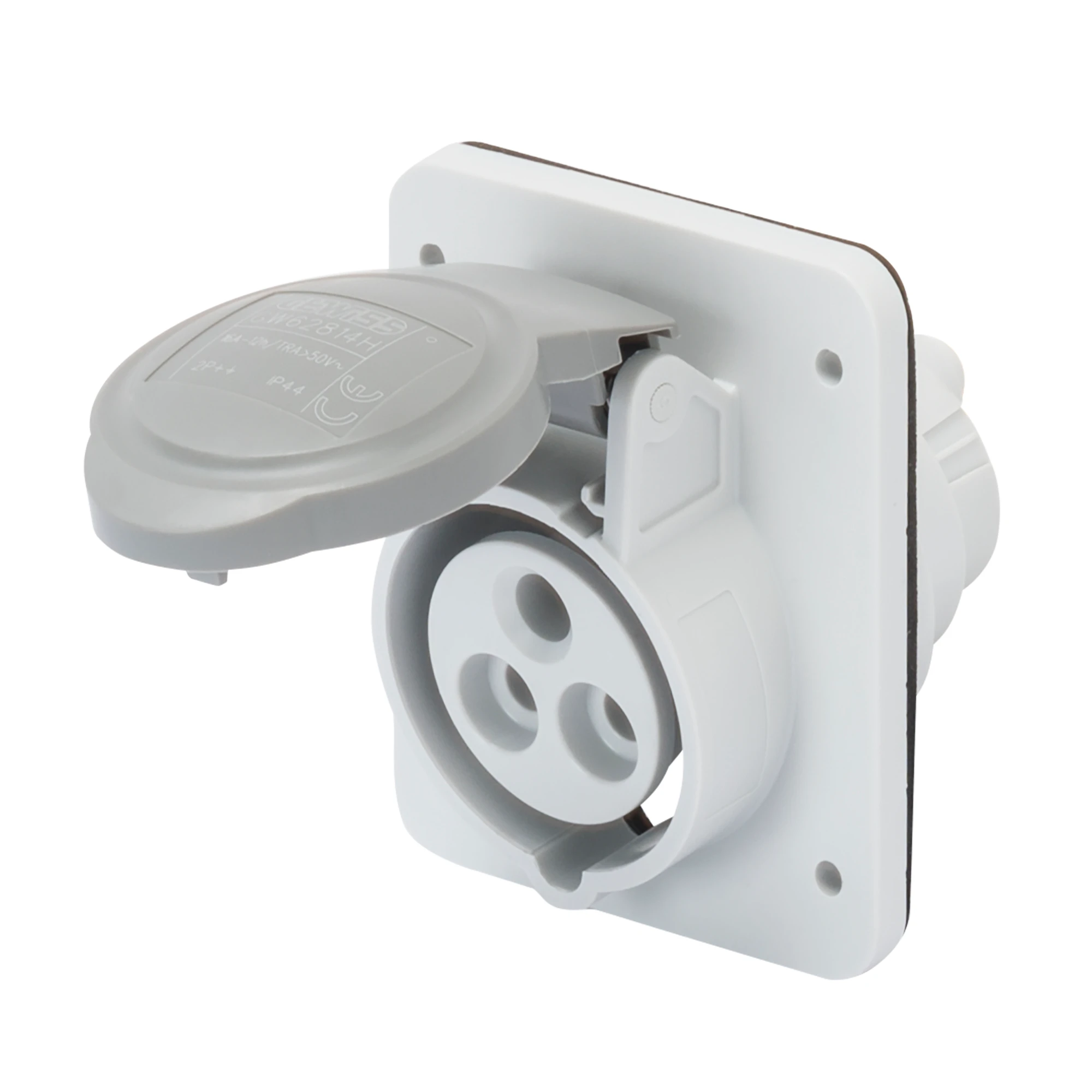 GEWISS GW62832H 10° ANGLED FLUSH-MOUNTING SOCKET-OUTLET HP - IP44/IP54 - 3P+E 32A TRANSFORMER 50/60HZ - GREY - 12H - SCREW WIRING (img_001) GEWISS GW62832H 10° ANGLED FLUSH-MOUNTING SOCKET-OUTLET HP - IP44/IP54 - 3P+E 32A TRANSFORMER 50/60HZ - GREY - 12H - SCREW WIRING (img_001)