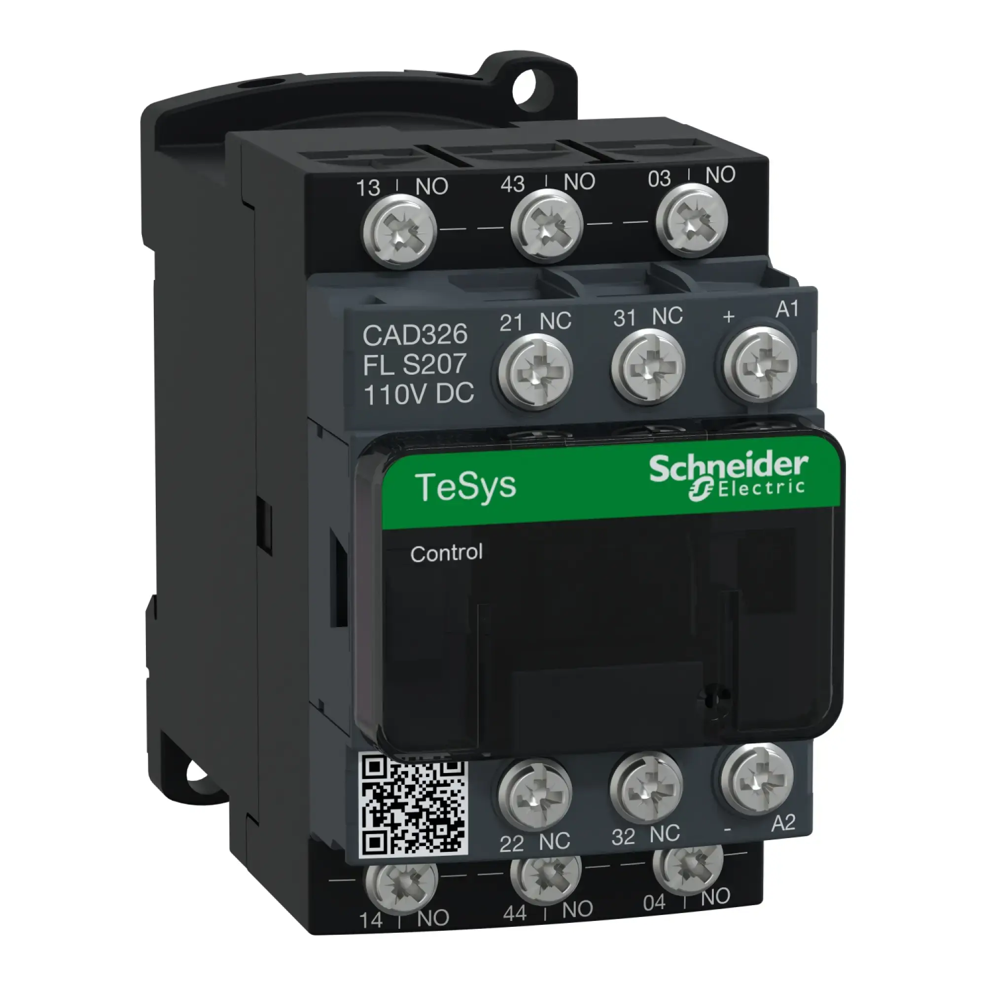 Schneider Electric CAD326FLS207 TeSys D control relay - 3 NO + 2 NC - 690 V - 110 V DC coil with low consumption (img_002)