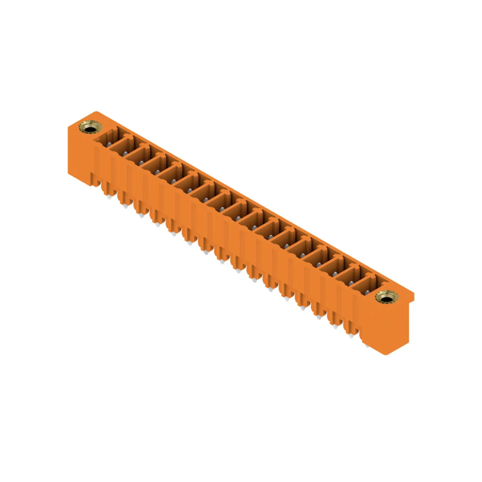 Weidmüller 1943330000 PCB connector (board connection), 160 V, 17.5 A, Pitch in mm: 3.81, Number of poles: 17, THT solder connection, Box (img_001)
