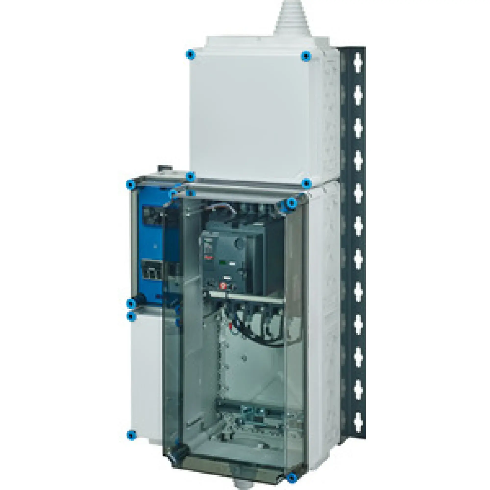 Hensel 20001475 PV-Freischaltstelle, 220 kVA, 4-polig mit Leistungsschalter und NA-Schutz Mi AE 5254 (img_001)