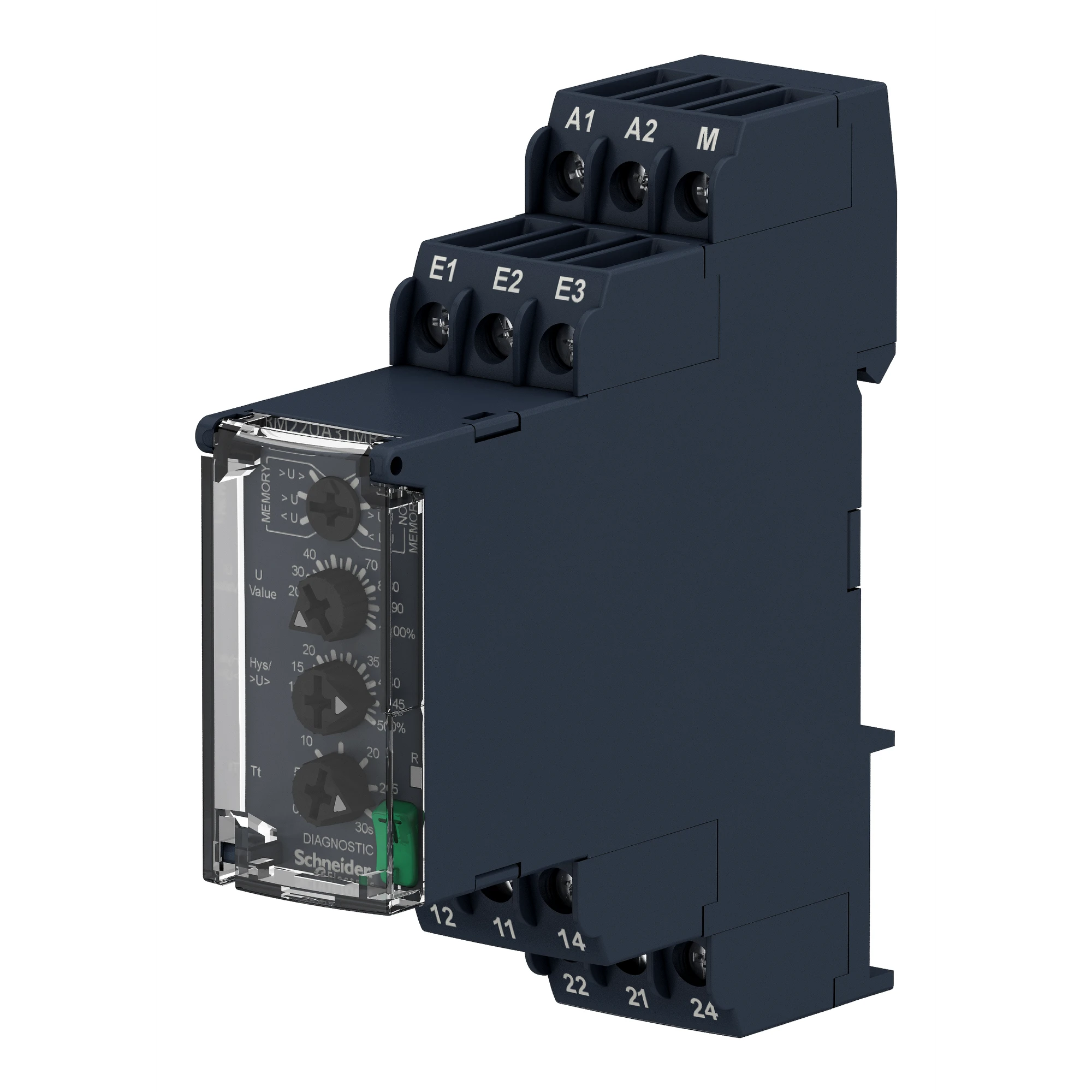 Schneider Electric RM22UA31MR Voltage monitoring for over/under voltage with memory, 0.05-5 VAC/DC, 2 W (img_004) Schneider Electric RM22UA31MR Voltage monitoring for over/under voltage with memory, 0.05-5 VAC/DC, 2 W (img_004)