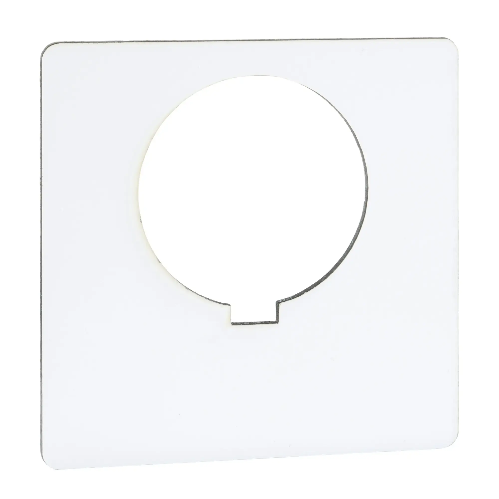 Schneider Electric 9001KN100WP Labeling plate, Ø 30, 57x57mm, neutral (img_002) Schneider Electric 9001KN100WP Labeling plate, Ø 30, 57x57mm, neutral (img_002)