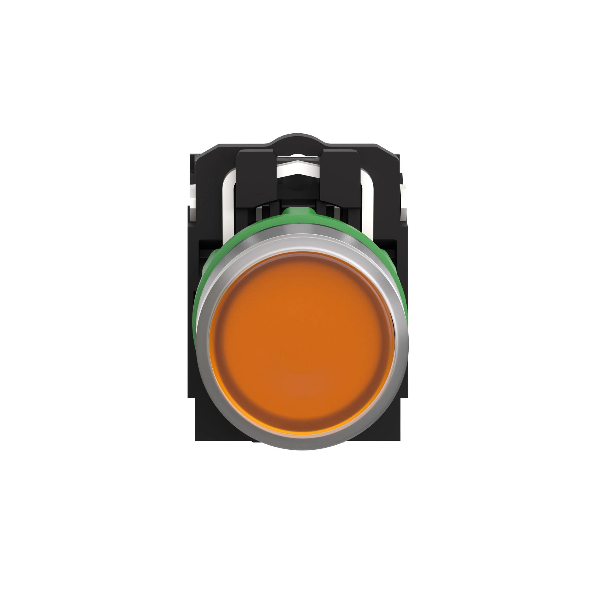 Schneider Electric XB5AW35G5C0 Illuminated Pushbutton, Harmony XB5, Plastic, Orange, 22mm, Universal LED, Smooth Dome, 1NO+1NC, 110-120V AC (img_004) Schneider Electric XB5AW35G5C0 Illuminated Pushbutton, Harmony XB5, Plastic, Orange, 22mm, Universal LED, Smooth Dome, 1NO+1NC, 110-120V AC (img_004)