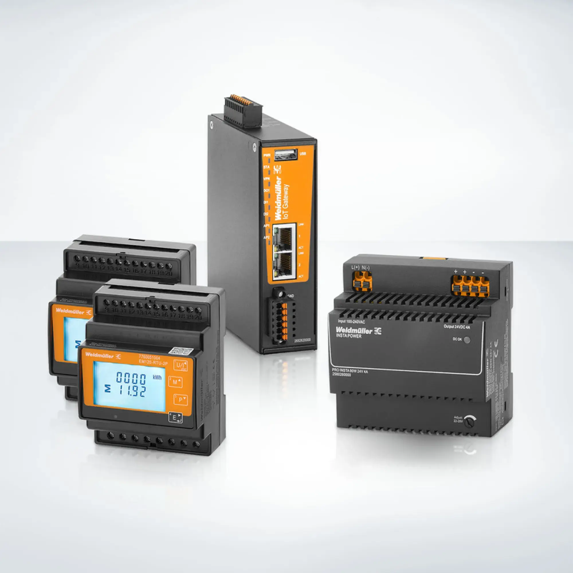 Weidmüller 2923110000 Load management E-Mobility, Number of possible charging boxes connectable 15, PV surplus charging possible Yes, PUSH IN (img_001) Weidmüller 2923110000 Load management E-Mobility, Number of possible charging boxes connectable 15, PV surplus charging possible Yes, PUSH IN (img_001)