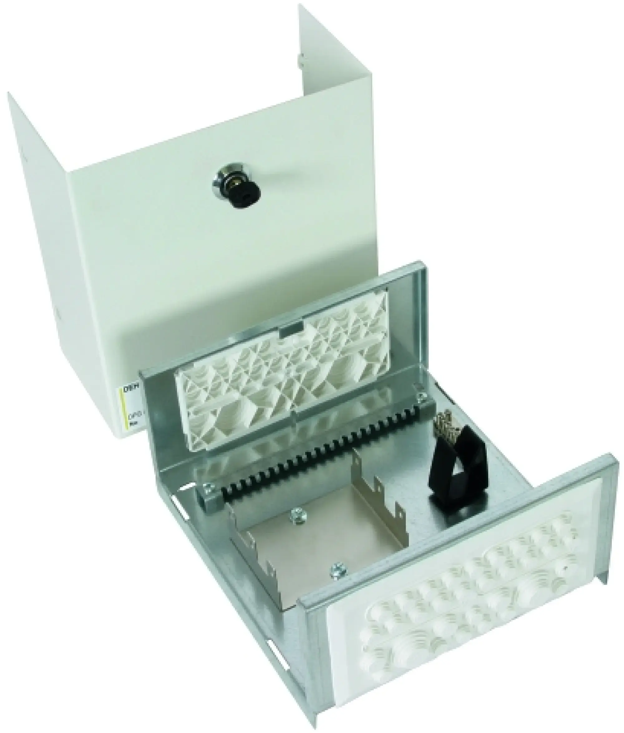 Dehn 906100 DEHN enclosure for equipotential bonding for 3 LSA blocks 10/2 (img_002)