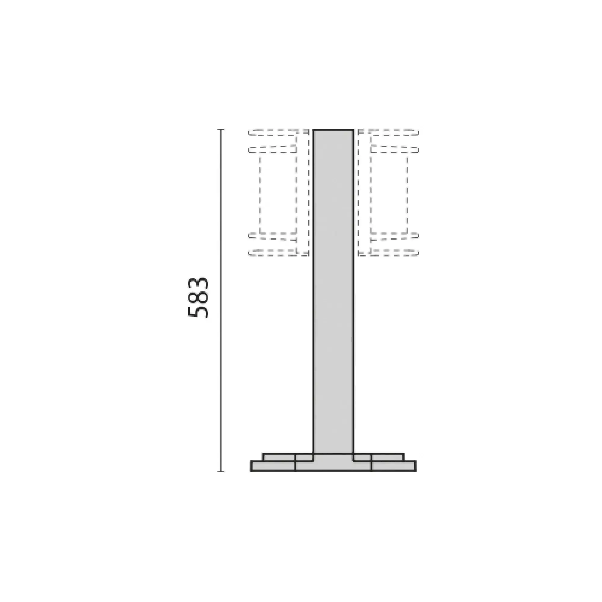 Performance iN Lighting 000409 Mast 21 583 mm 000409 (img_001)