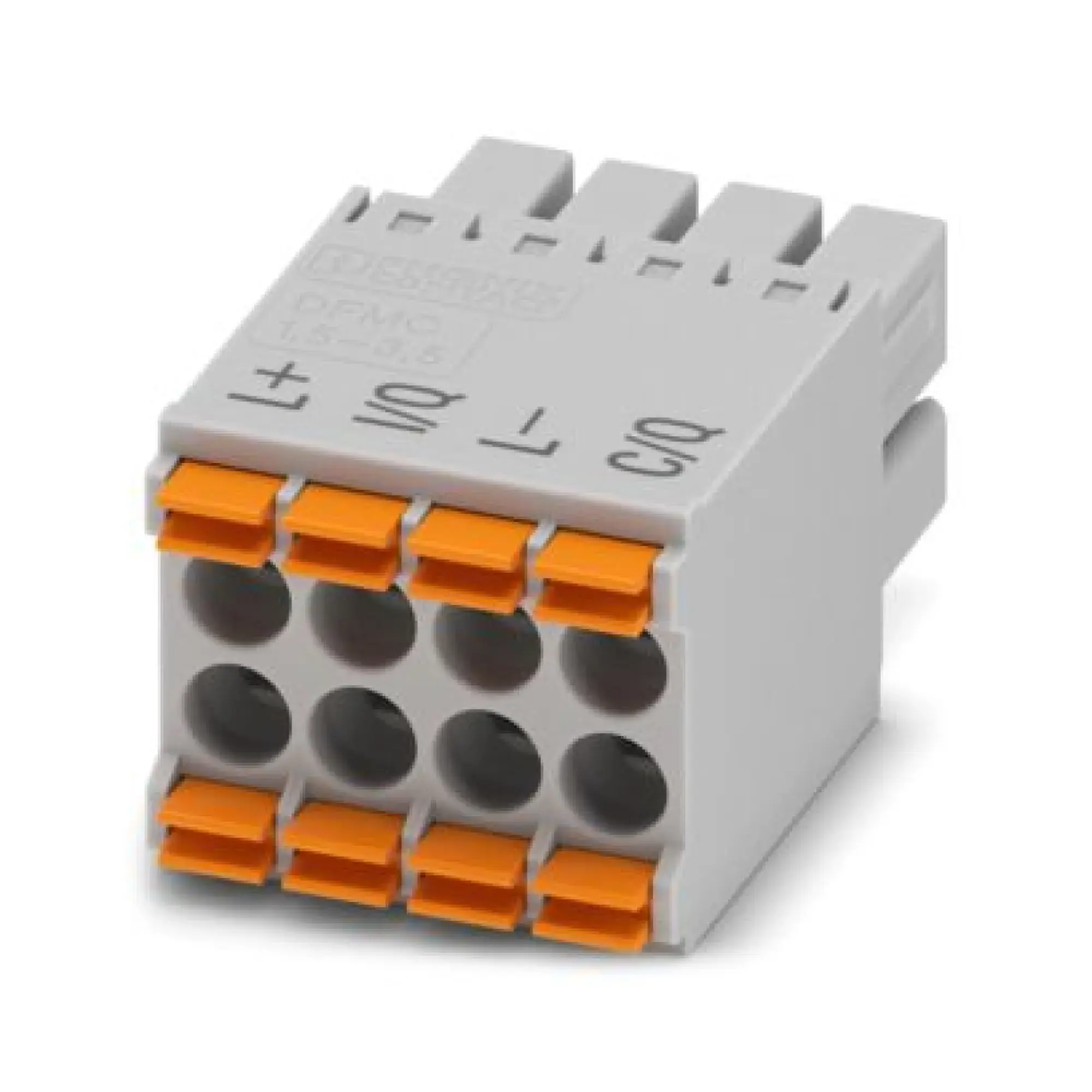 Phoenix Contact 1806353 PCB connector DFMC 1,5/ 4-ST-3,5 GY BDLE13Q (img_001) Phoenix Contact 1806353 PCB connector DFMC 1,5/ 4-ST-3,5 GY BDLE13Q (img_001)